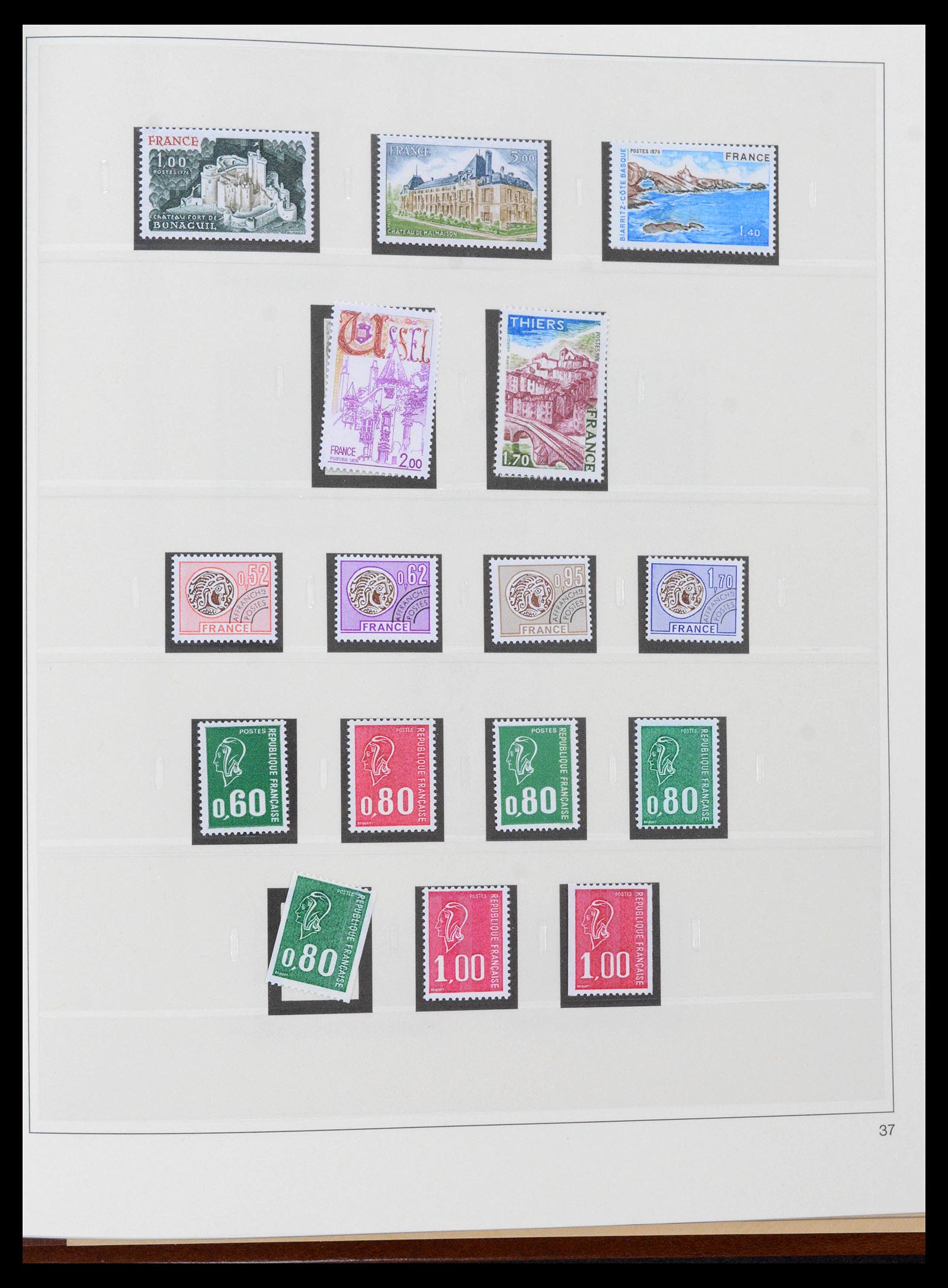 39210 0074 - Stamp collection 39210 France 1849-1987.