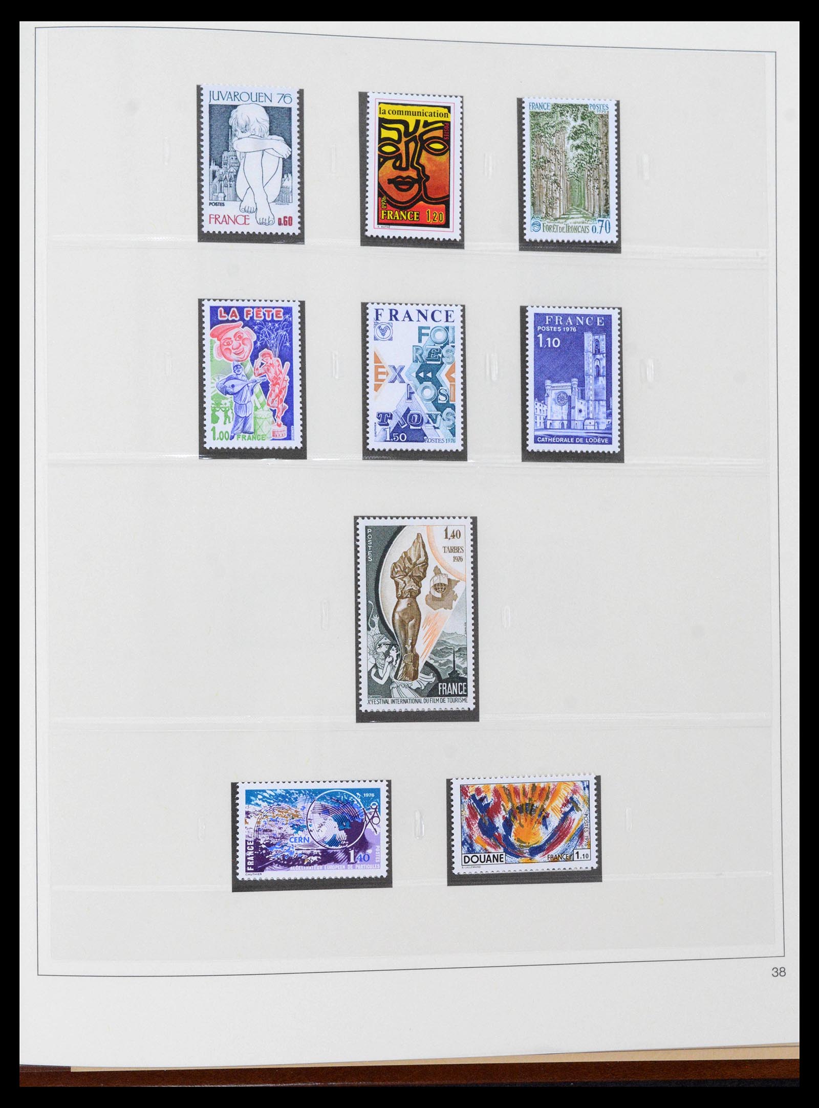 39210 0075 - Stamp collection 39210 France 1849-1987.