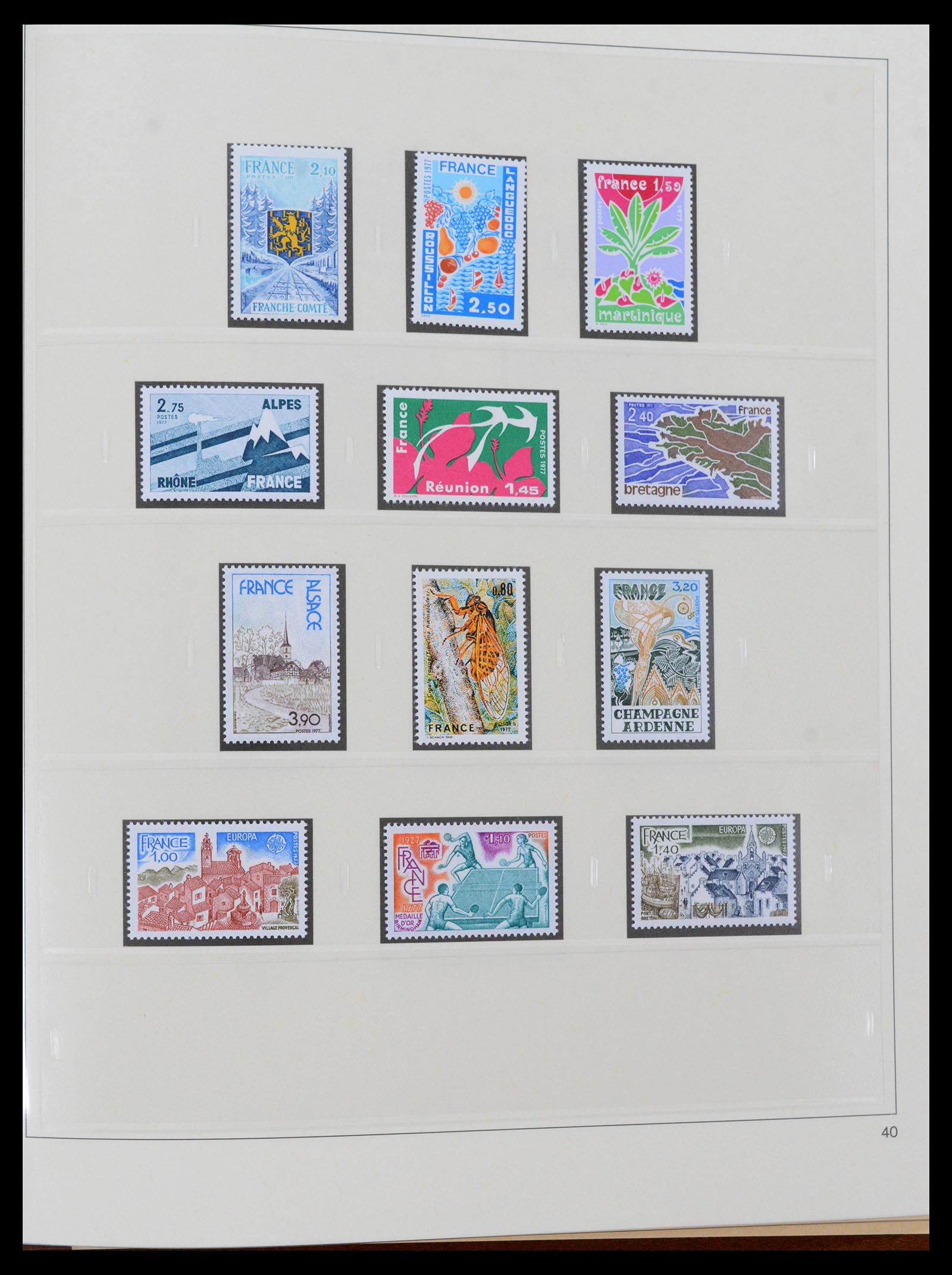 39210 0077 - Stamp collection 39210 France 1849-1987.