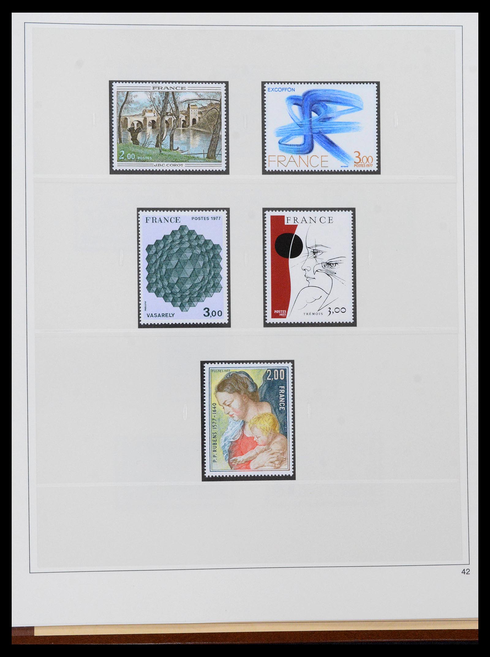 39210 0079 - Stamp collection 39210 France 1849-1987.