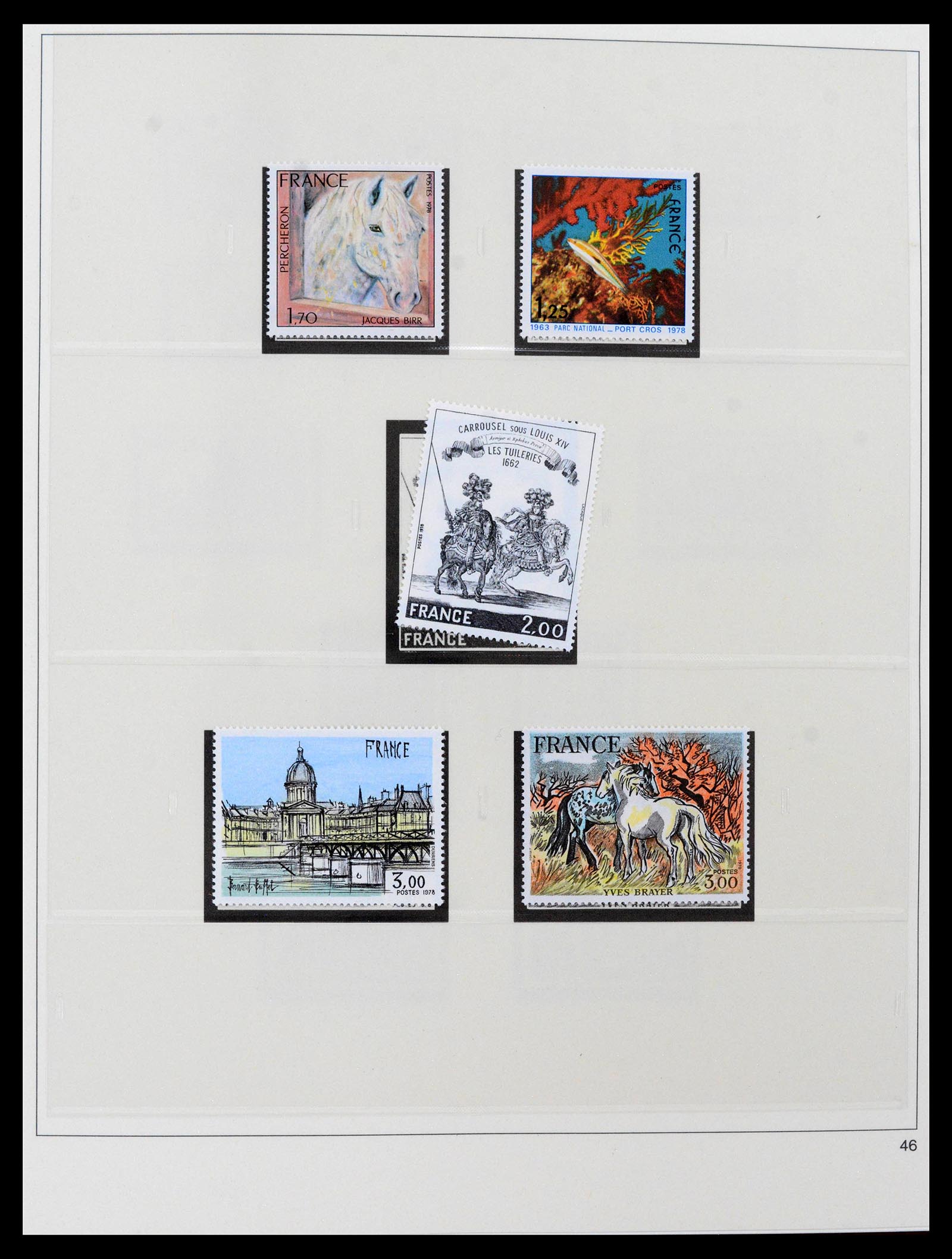 39210 0083 - Stamp collection 39210 France 1849-1987.