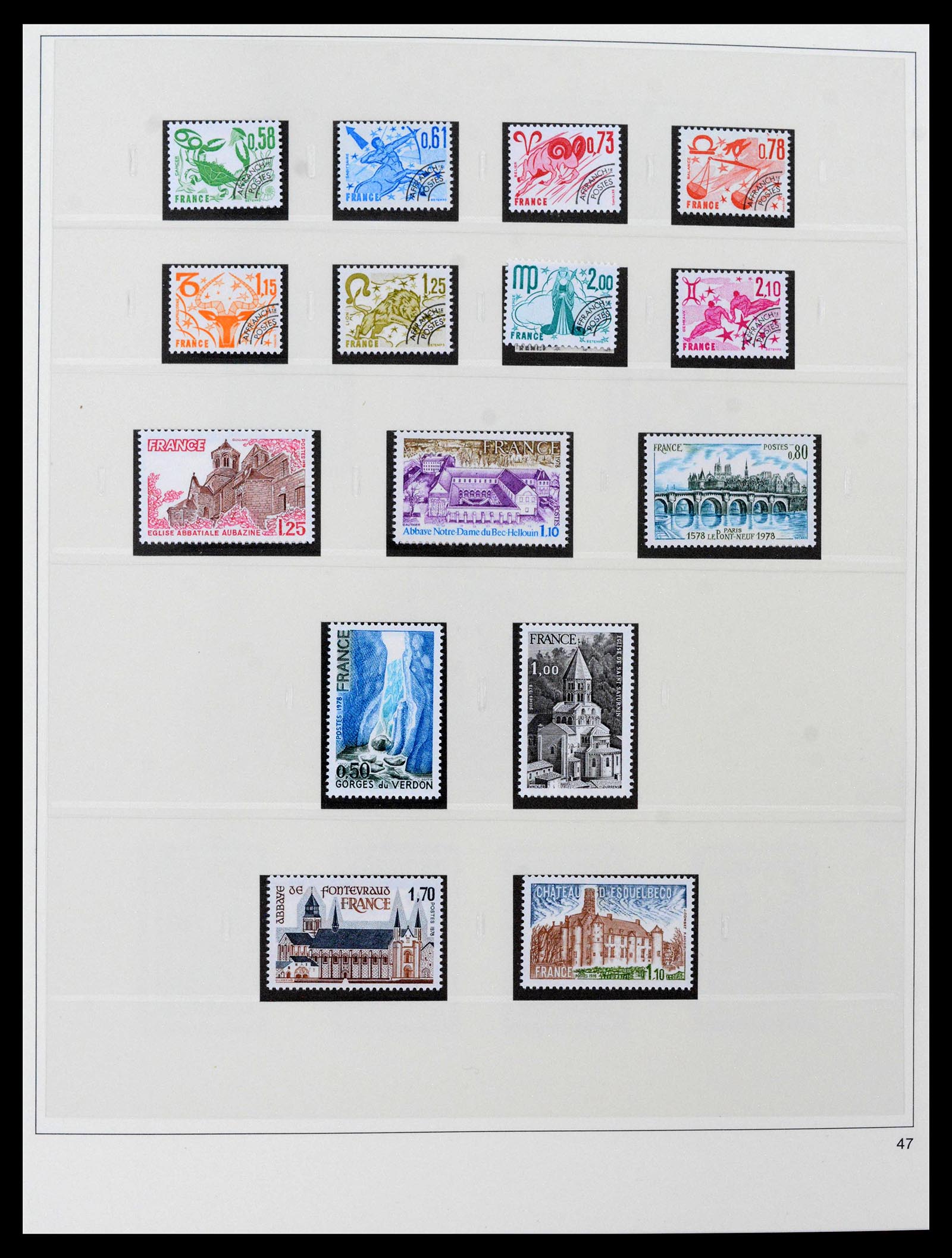 39210 0084 - Stamp collection 39210 France 1849-1987.