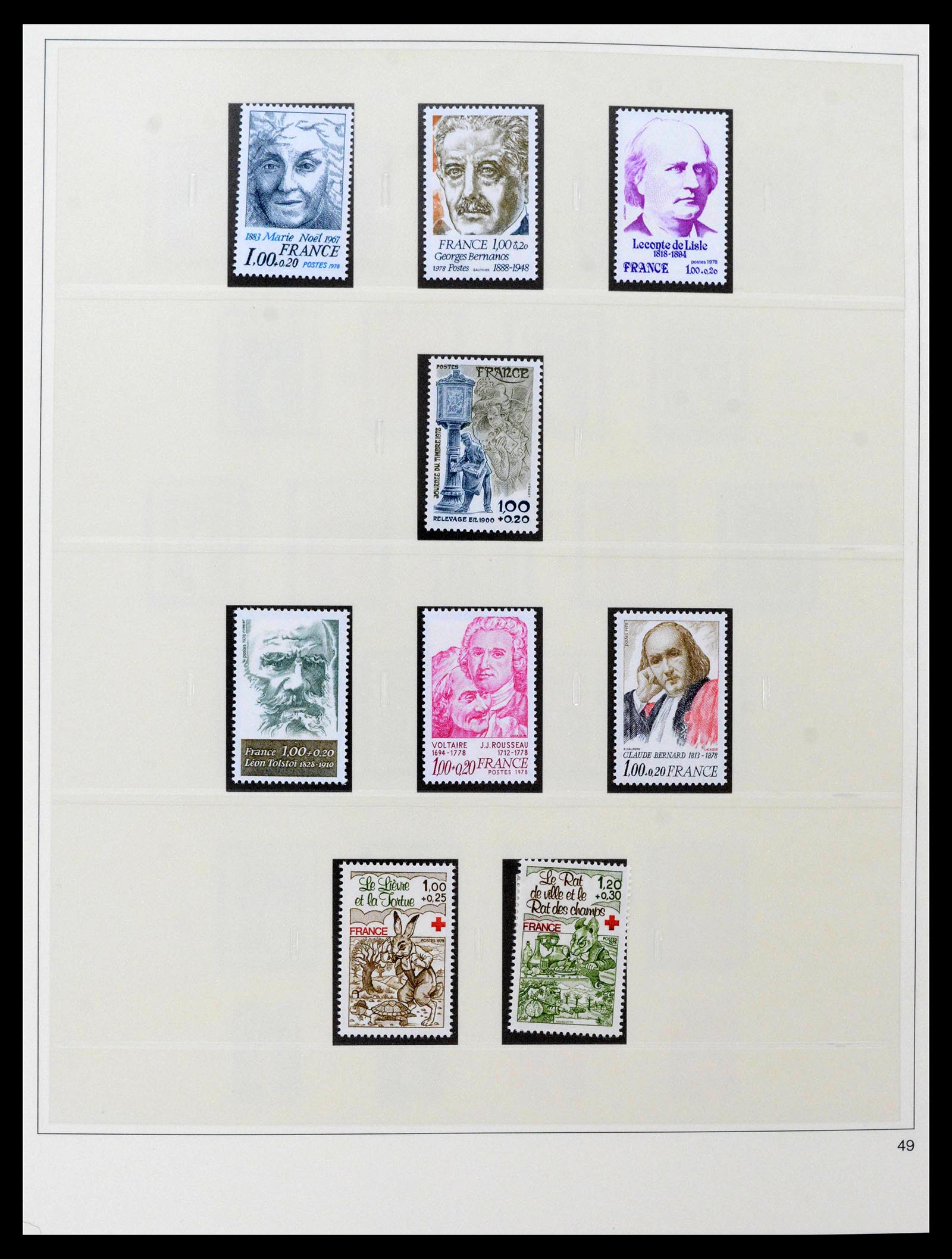 39210 0086 - Stamp collection 39210 France 1849-1987.
