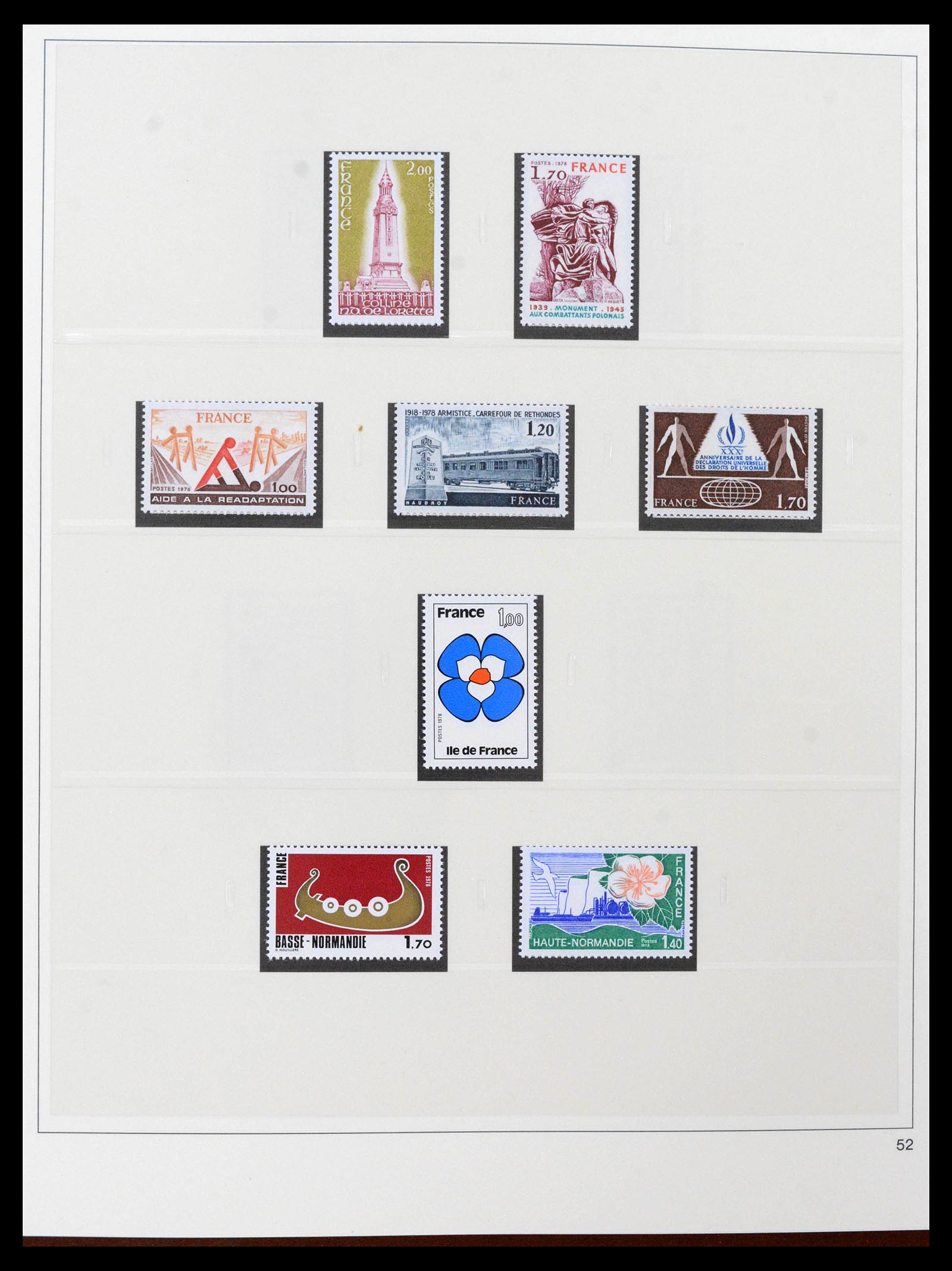 39210 0089 - Stamp collection 39210 France 1849-1987.