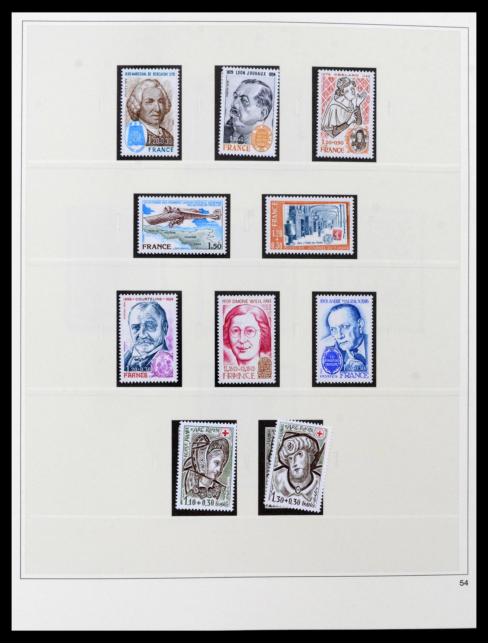 39210 0091 - Stamp collection 39210 France 1849-1987.