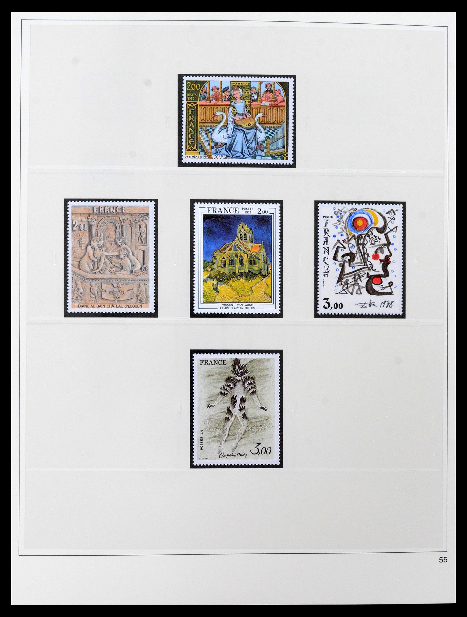 39210 0092 - Stamp collection 39210 France 1849-1987.