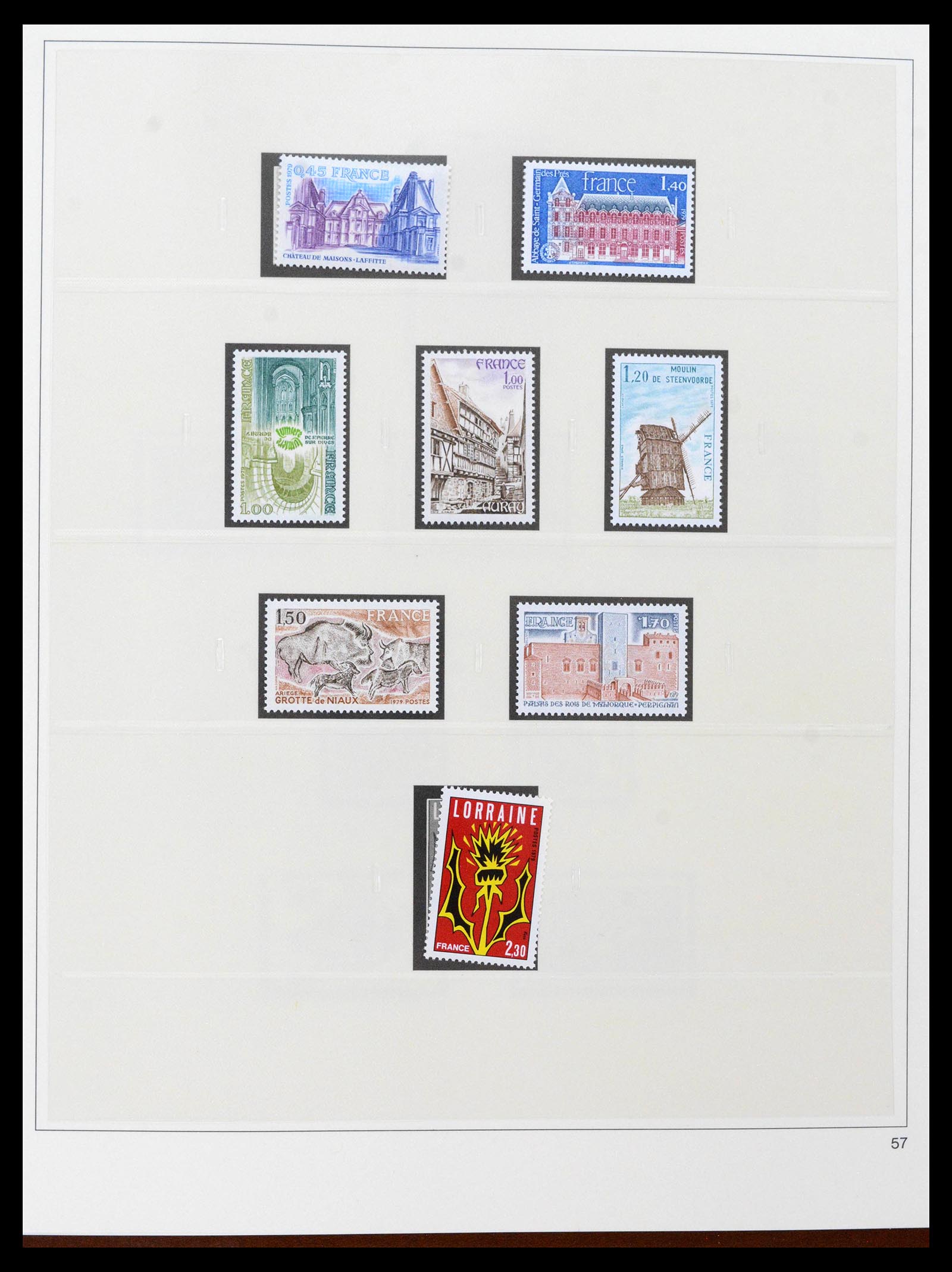 39210 0094 - Stamp collection 39210 France 1849-1987.