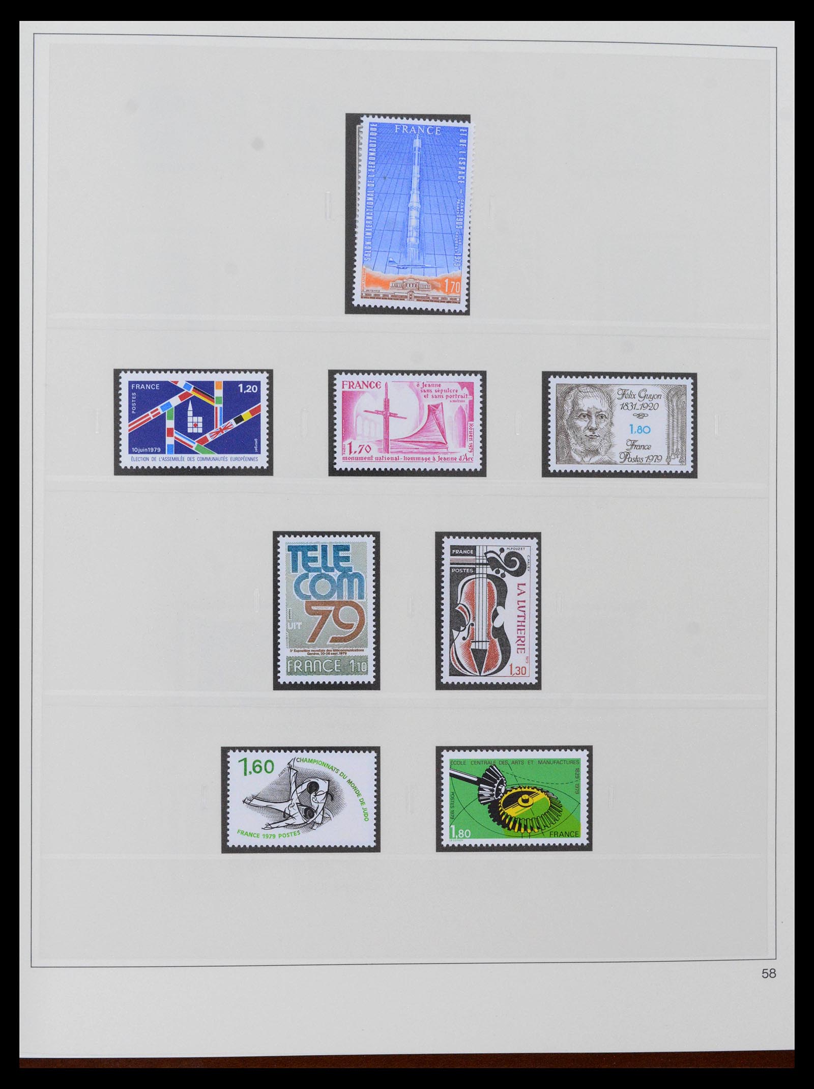 39210 0095 - Stamp collection 39210 France 1849-1987.
