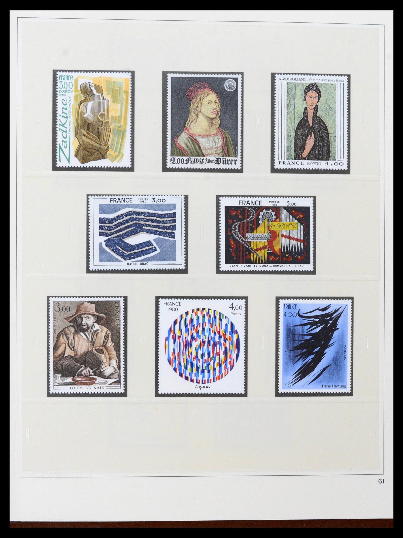 39210 0098 - Stamp collection 39210 France 1849-1987.