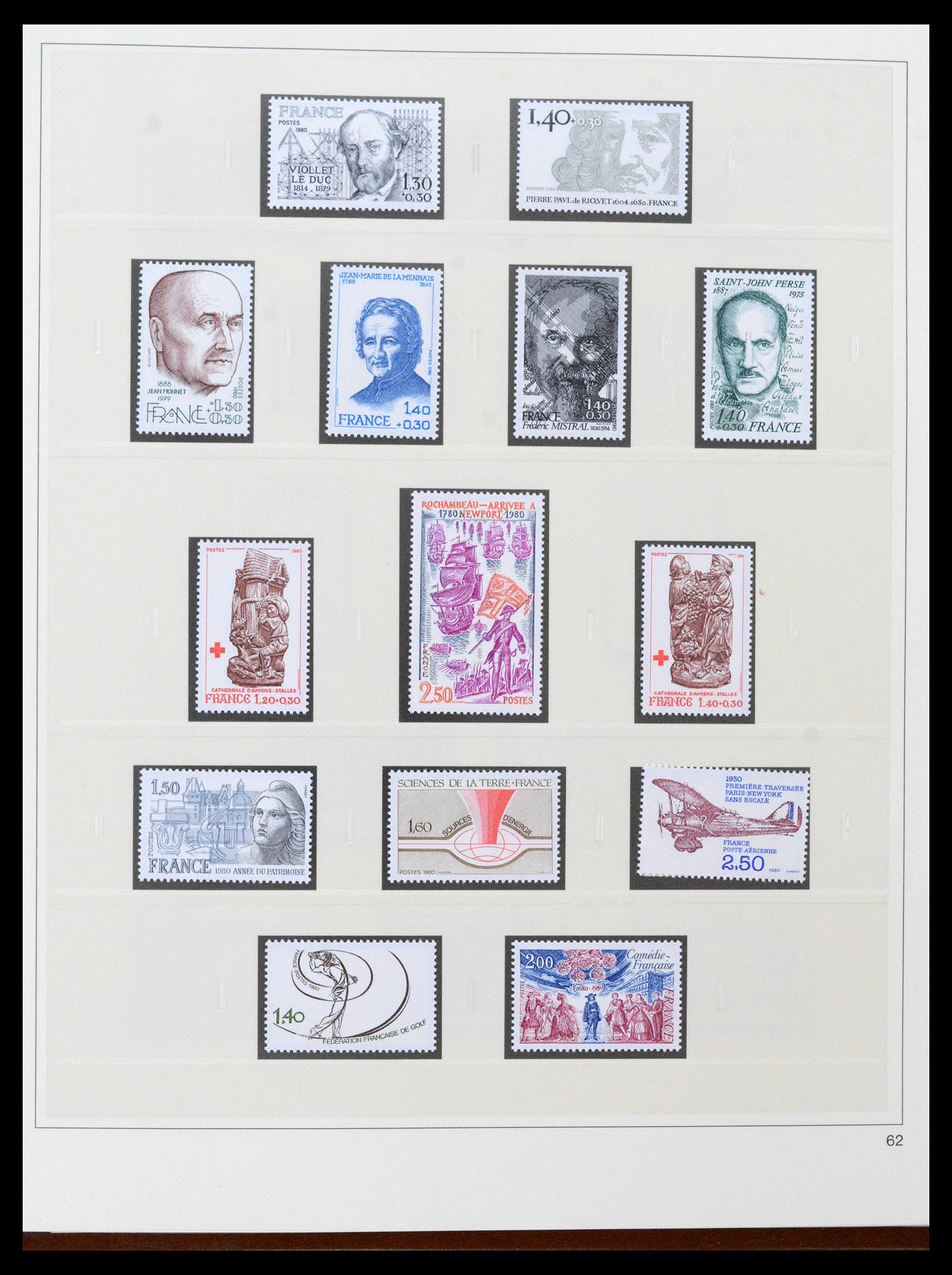 39210 0099 - Stamp collection 39210 France 1849-1987.