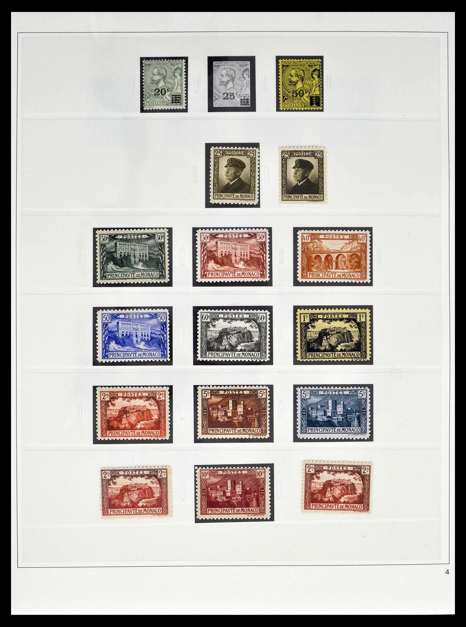 39211 0003 - Postzegelverzameling 39211 Monaco 1885-1983.