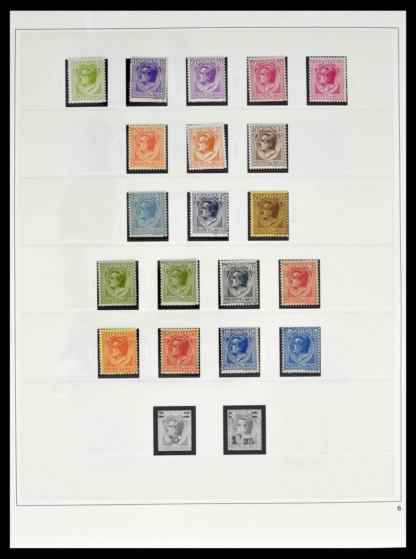 39211 0005 - Postzegelverzameling 39211 Monaco 1885-1983.