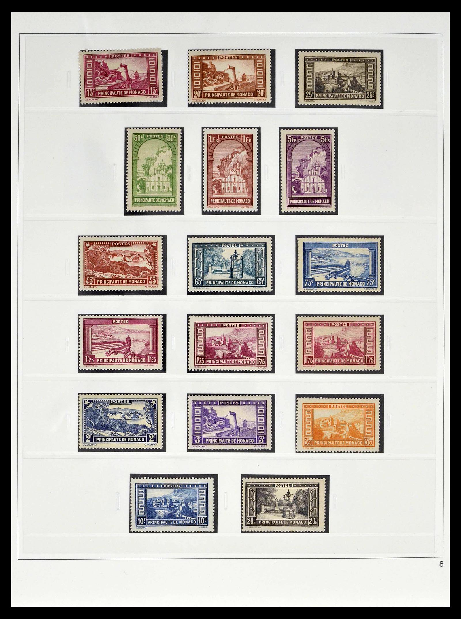39211 0007 - Postzegelverzameling 39211 Monaco 1885-1983.