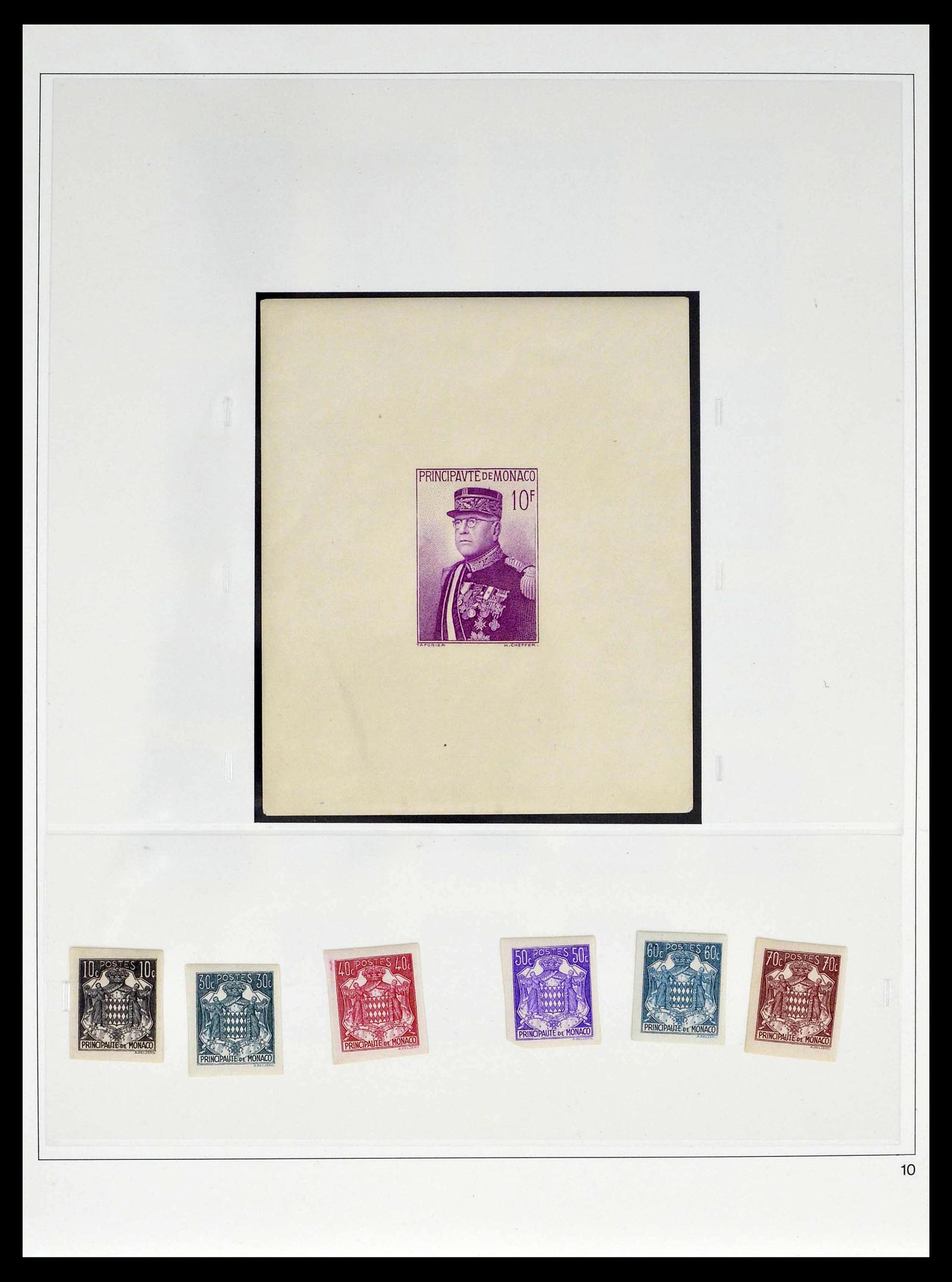 39211 0009 - Postzegelverzameling 39211 Monaco 1885-1983.