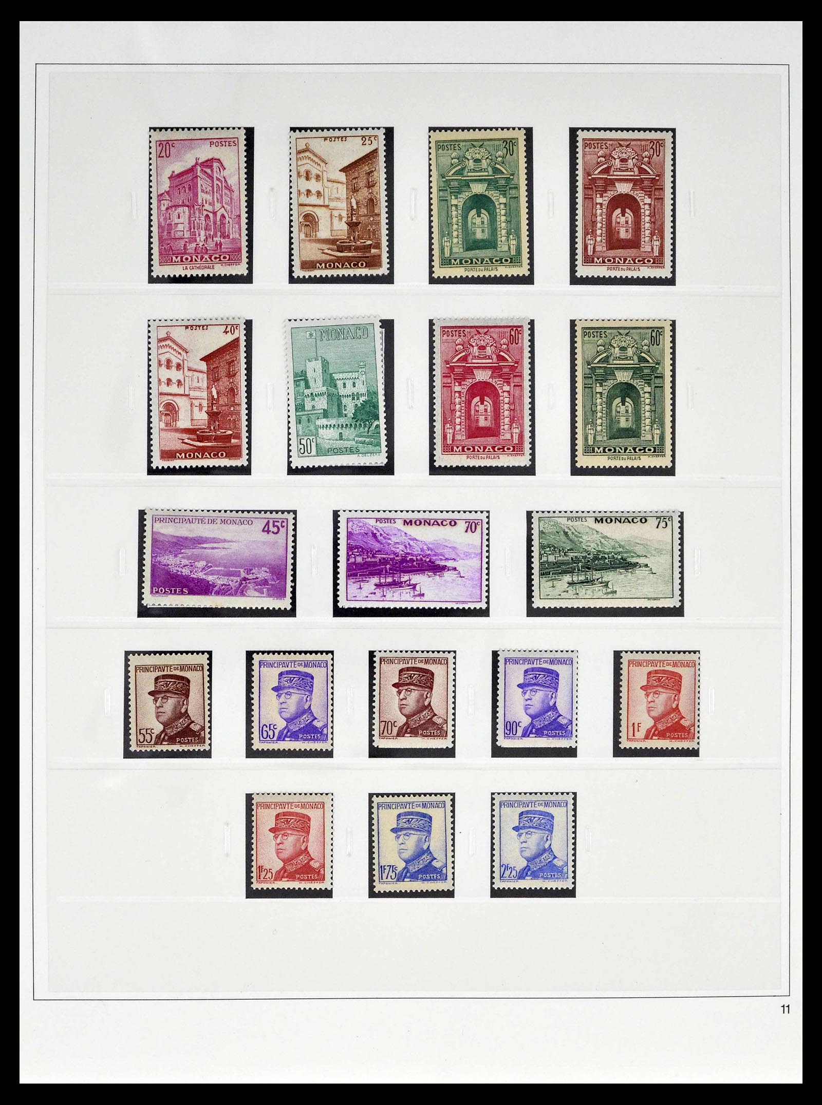 39211 0010 - Postzegelverzameling 39211 Monaco 1885-1983.