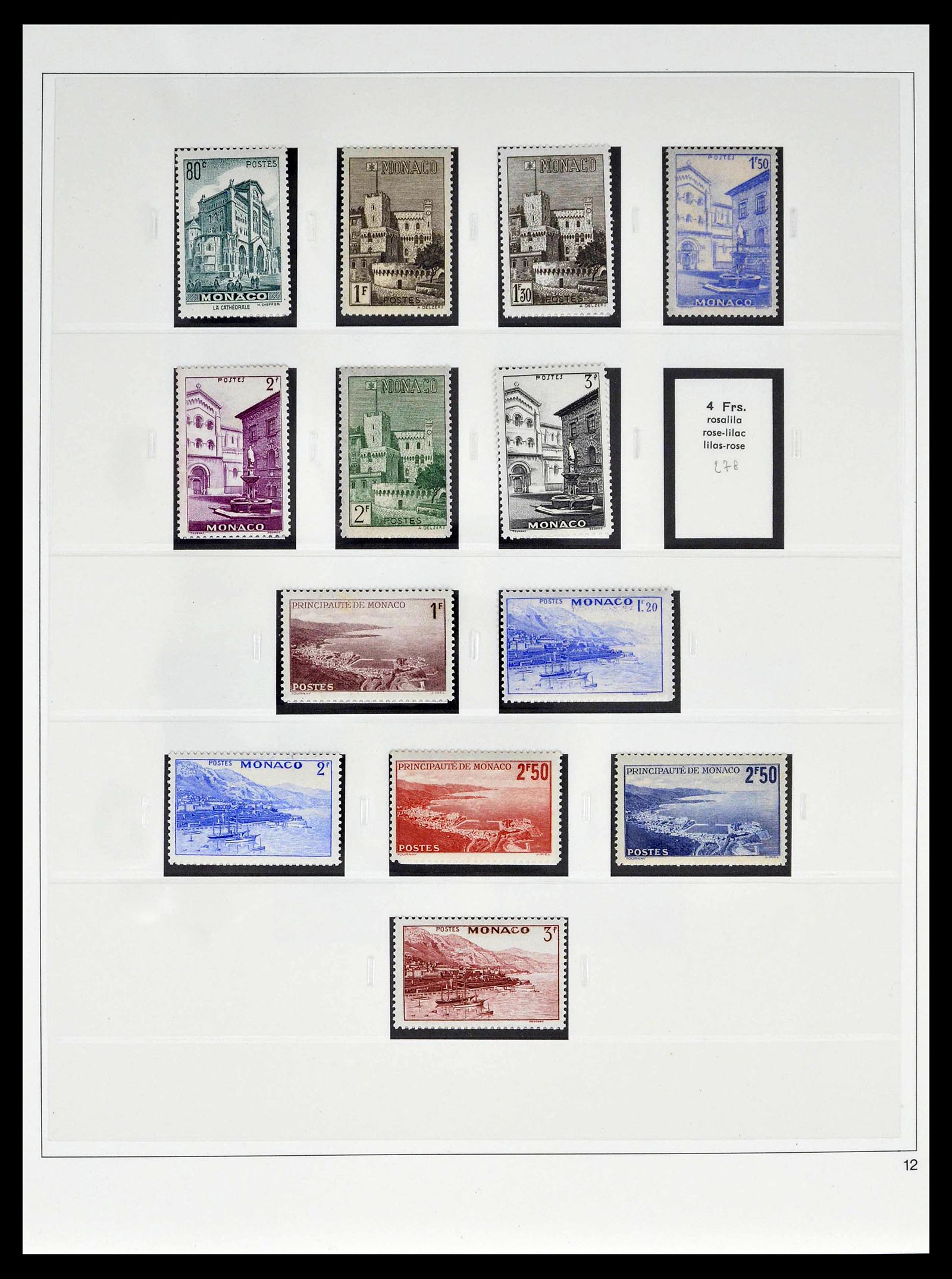39211 0011 - Stamp collection 39211 Monaco 1885-1983.