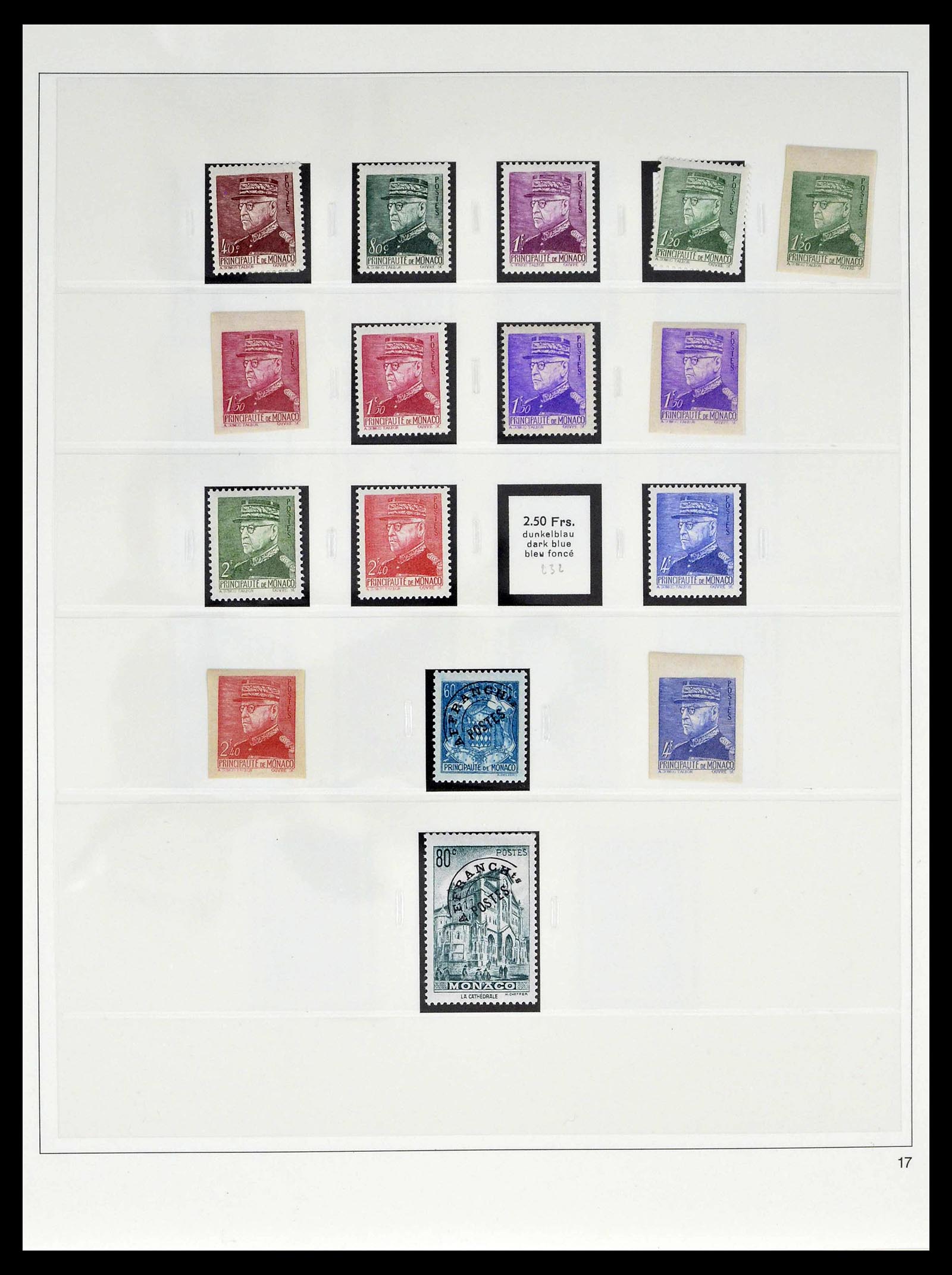 39211 0014 - Postzegelverzameling 39211 Monaco 1885-1983.
