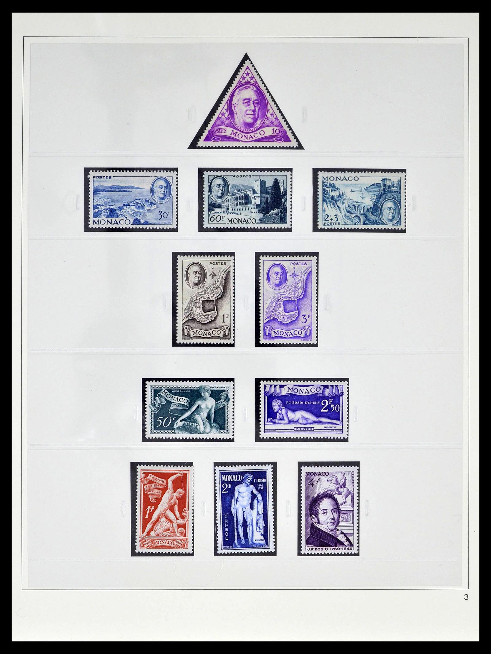 39211 0019 - Postzegelverzameling 39211 Monaco 1885-1983.