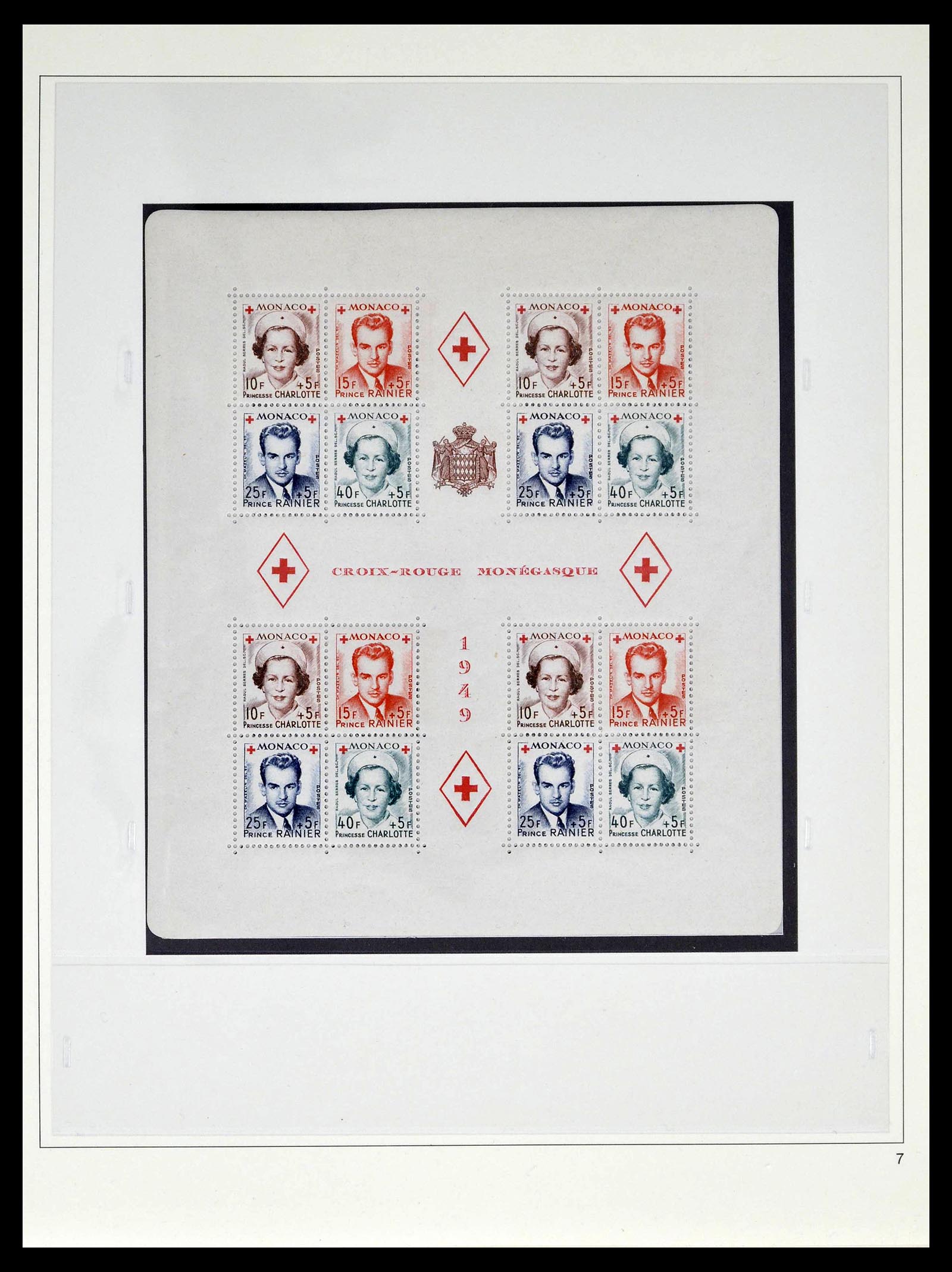 39211 0023 - Postzegelverzameling 39211 Monaco 1885-1983.