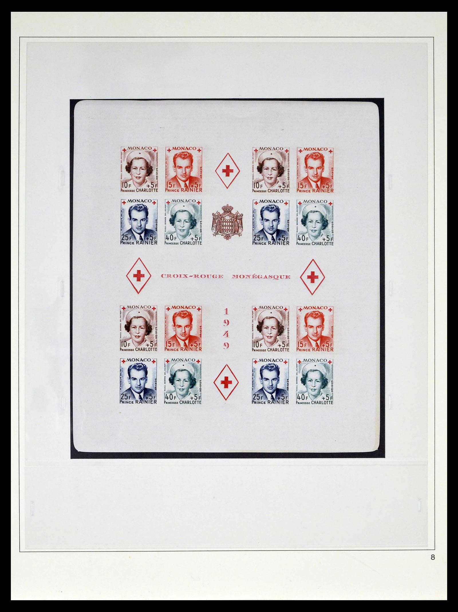 39211 0024 - Postzegelverzameling 39211 Monaco 1885-1983.