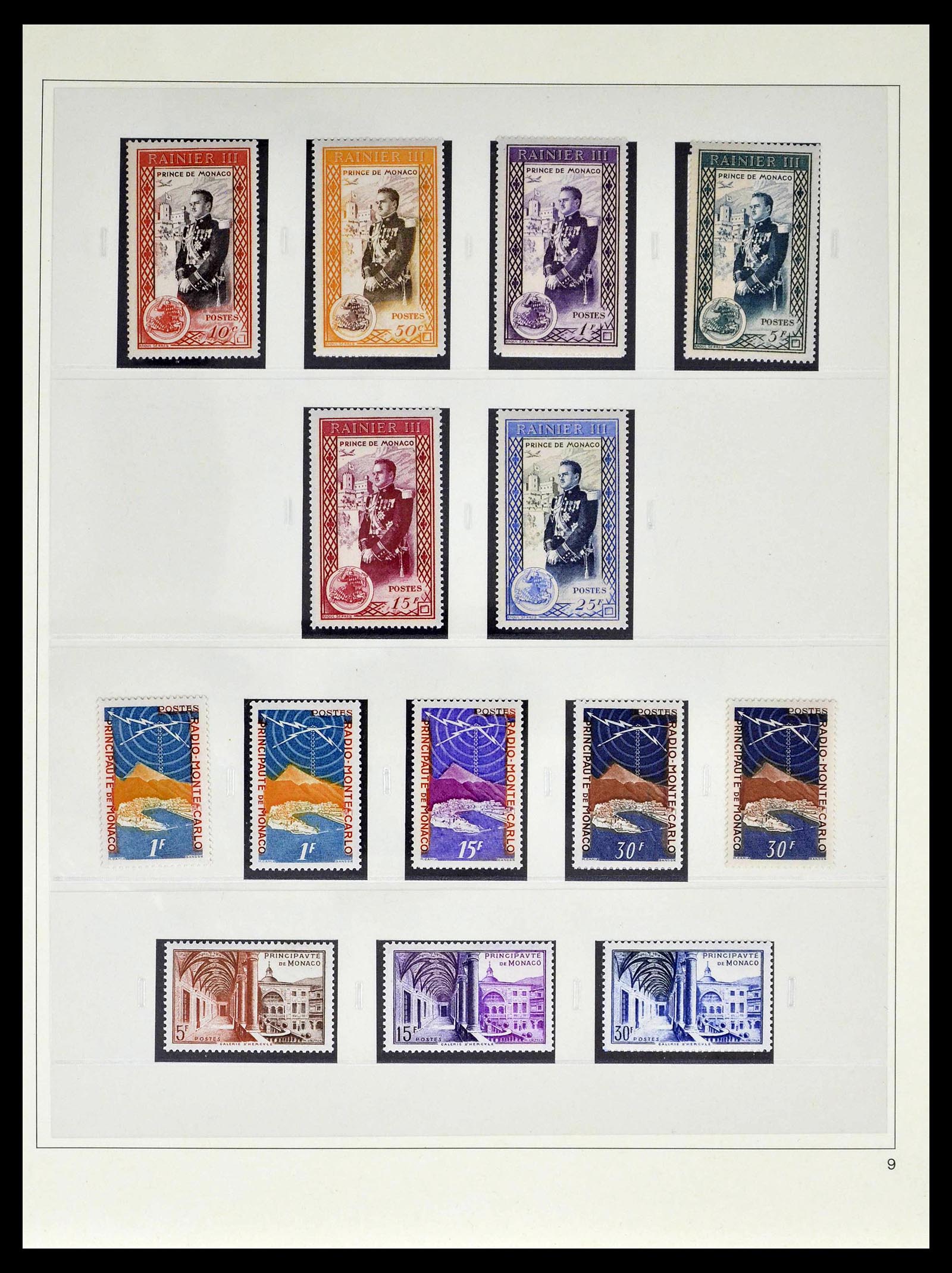 39211 0025 - Postzegelverzameling 39211 Monaco 1885-1983.