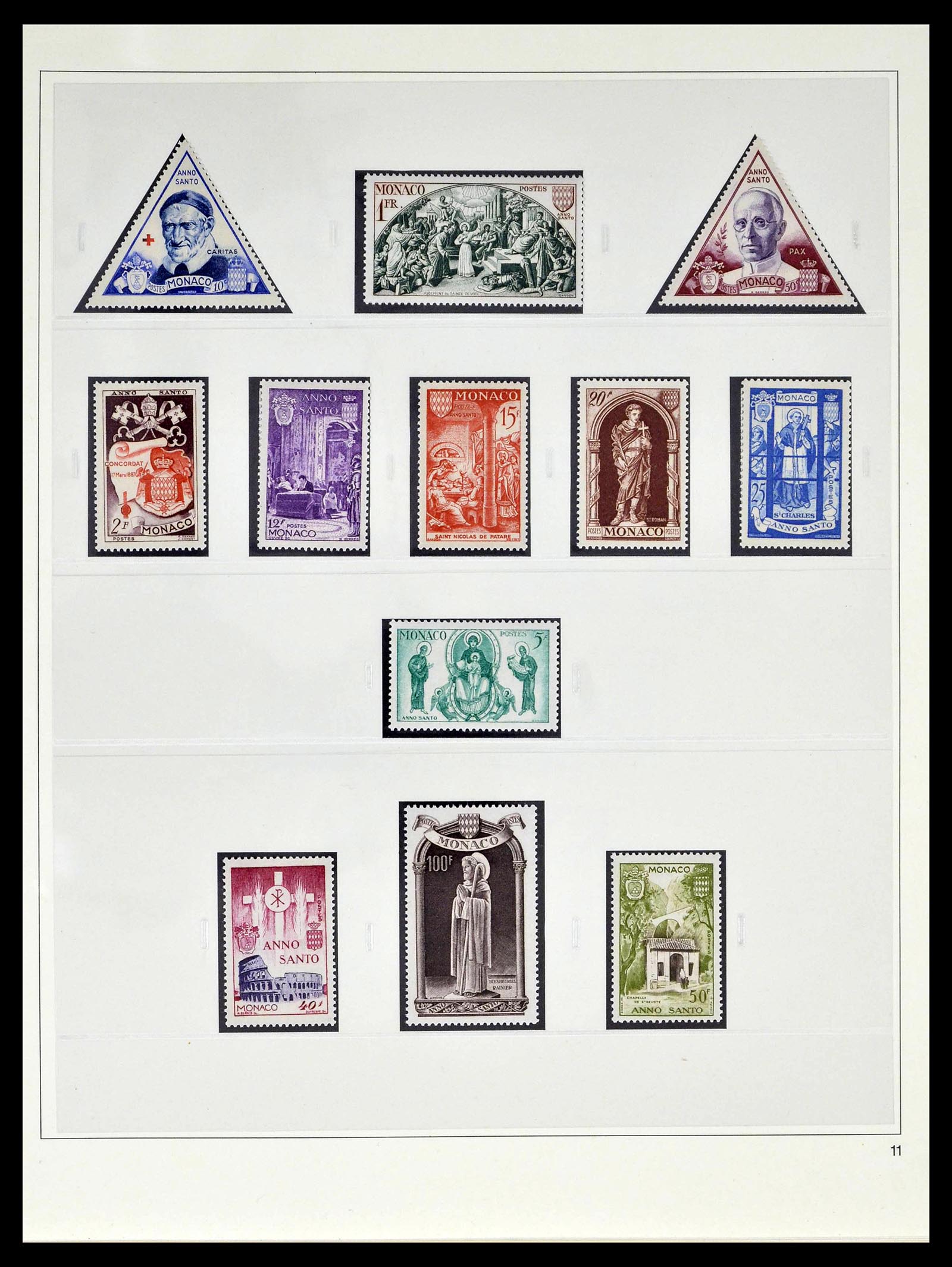 39211 0027 - Postzegelverzameling 39211 Monaco 1885-1983.