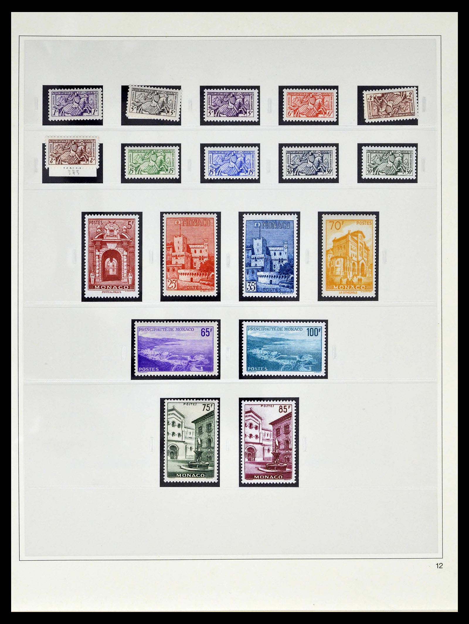 39211 0028 - Postzegelverzameling 39211 Monaco 1885-1983.