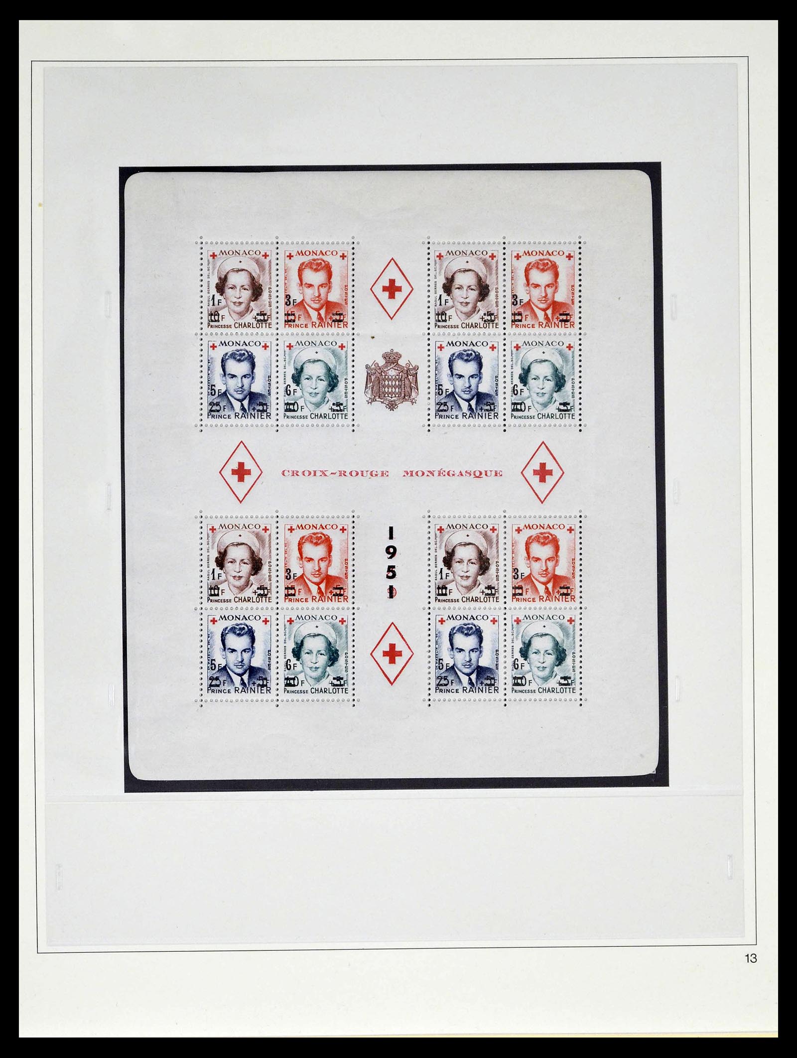 39211 0029 - Postzegelverzameling 39211 Monaco 1885-1983.