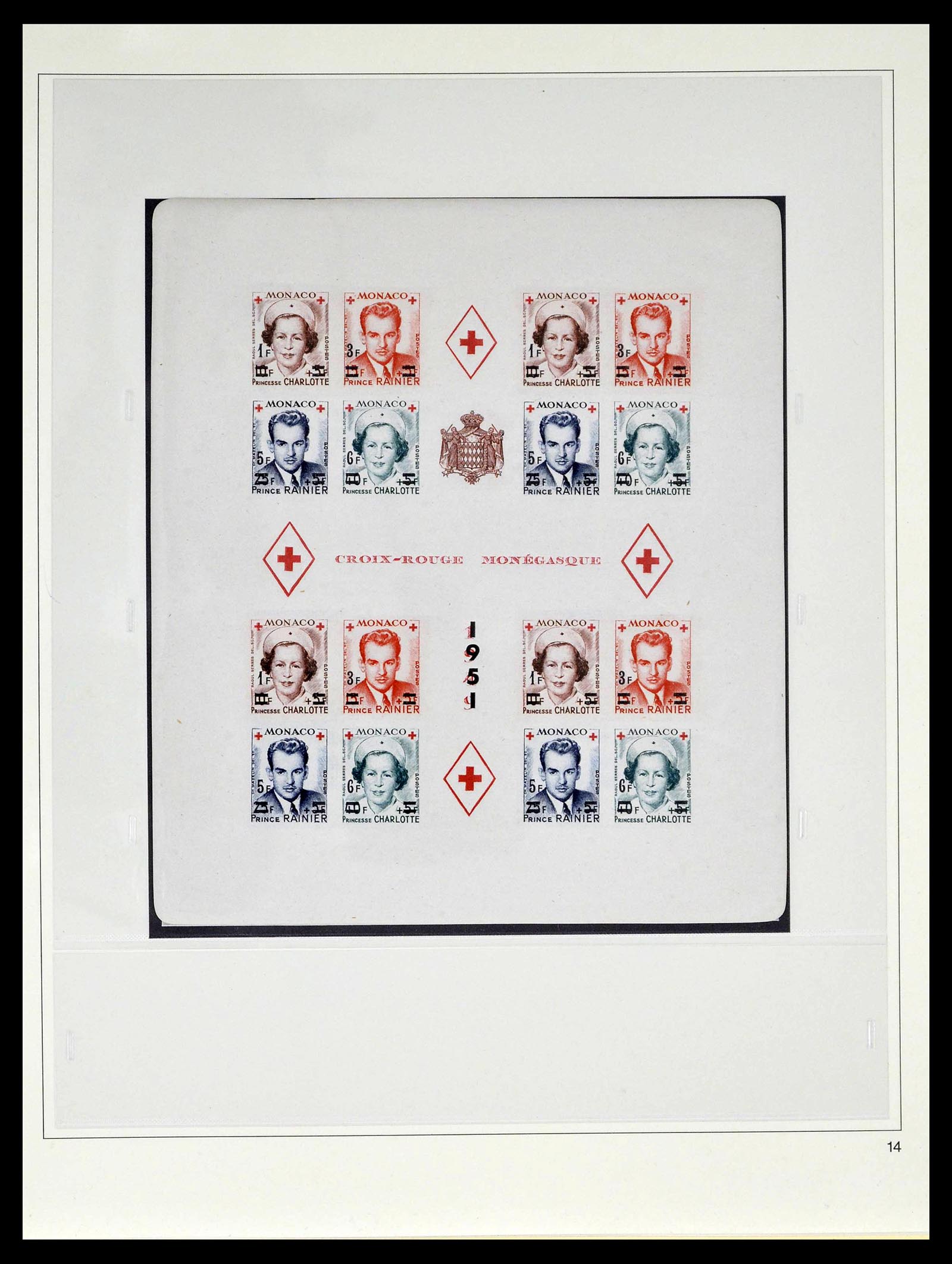 39211 0030 - Postzegelverzameling 39211 Monaco 1885-1983.