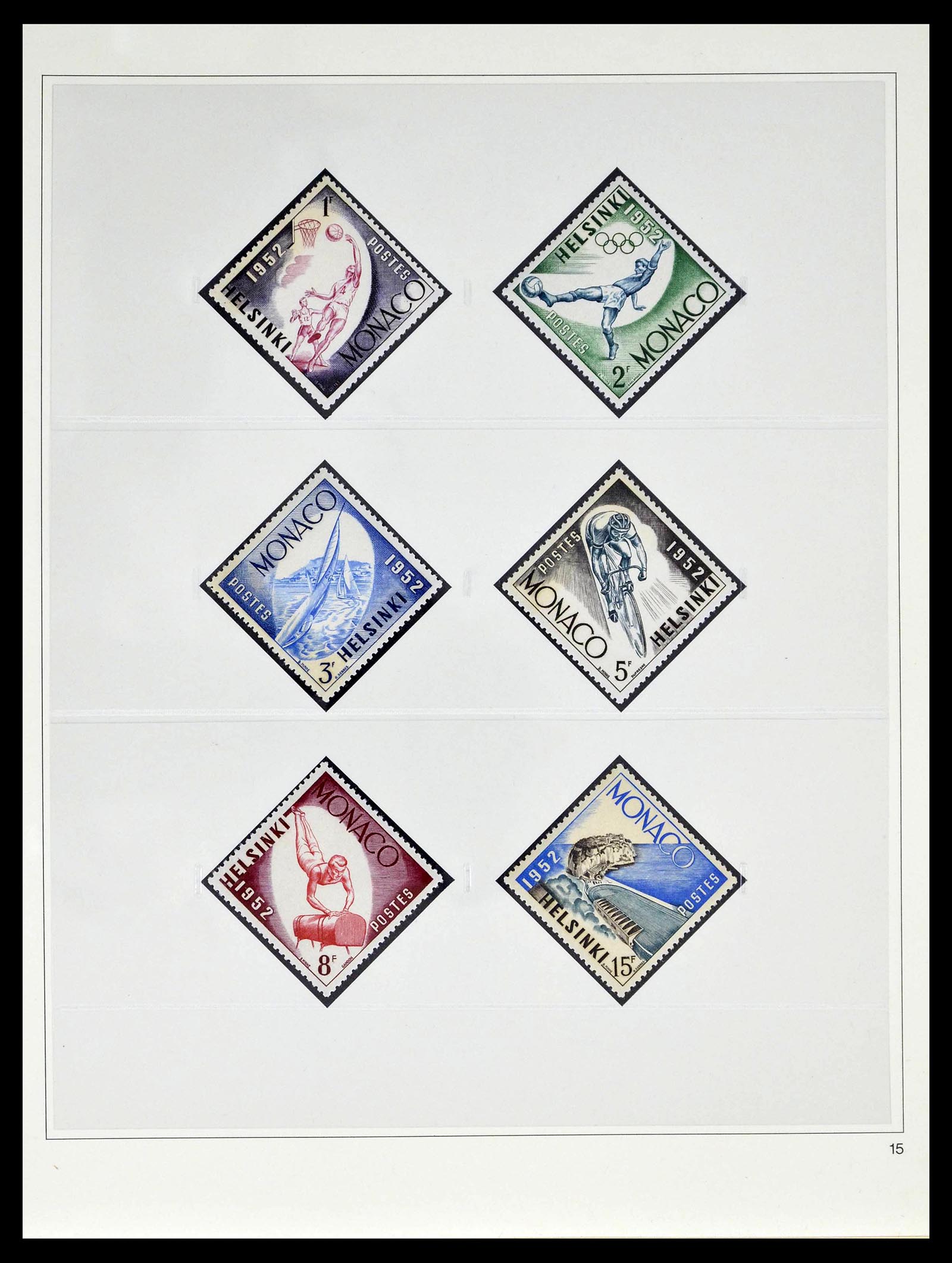 39211 0031 - Stamp collection 39211 Monaco 1885-1983.