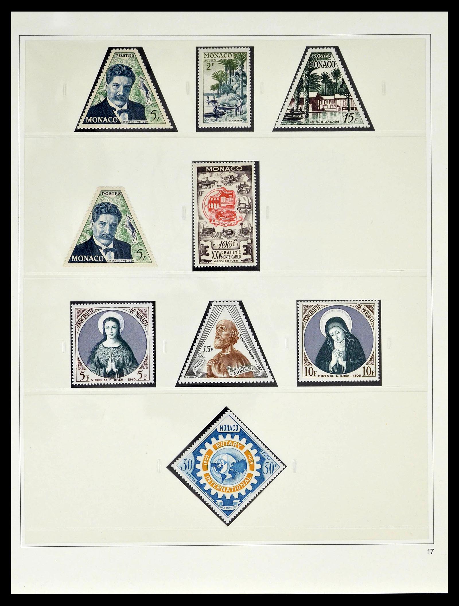 39211 0033 - Postzegelverzameling 39211 Monaco 1885-1983.