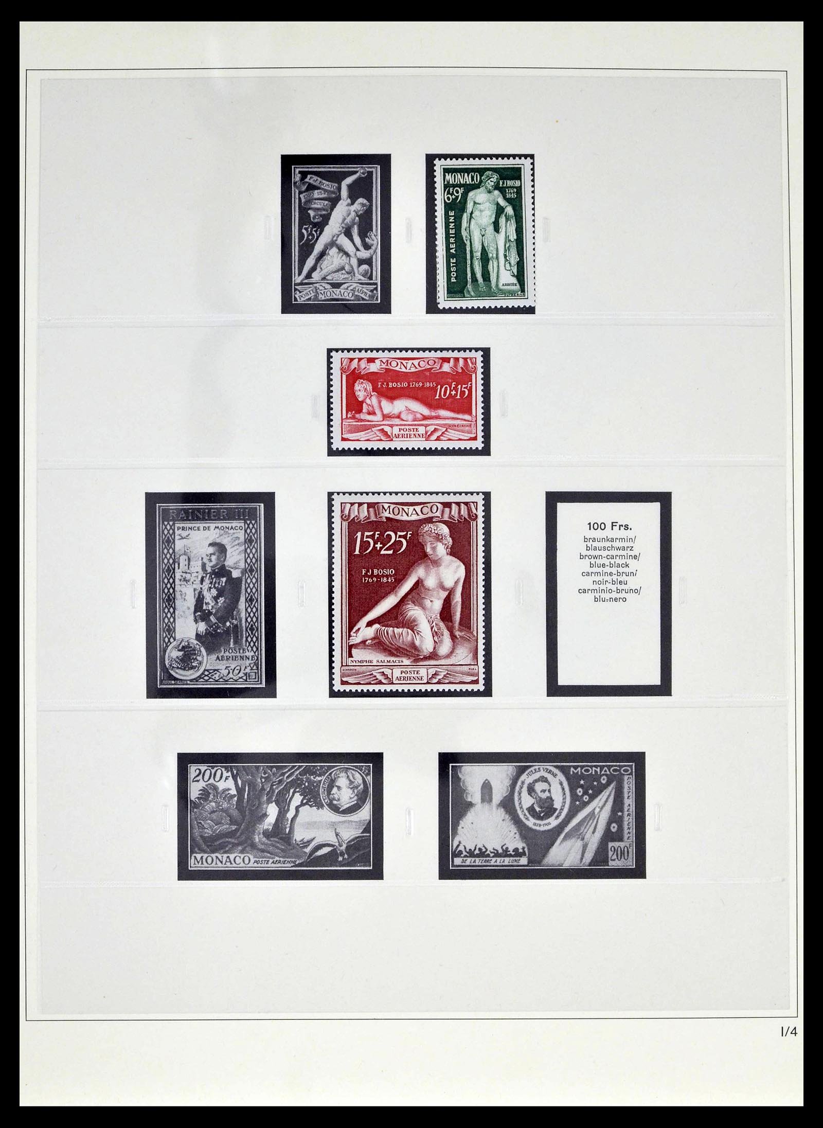39211 0035 - Postzegelverzameling 39211 Monaco 1885-1983.