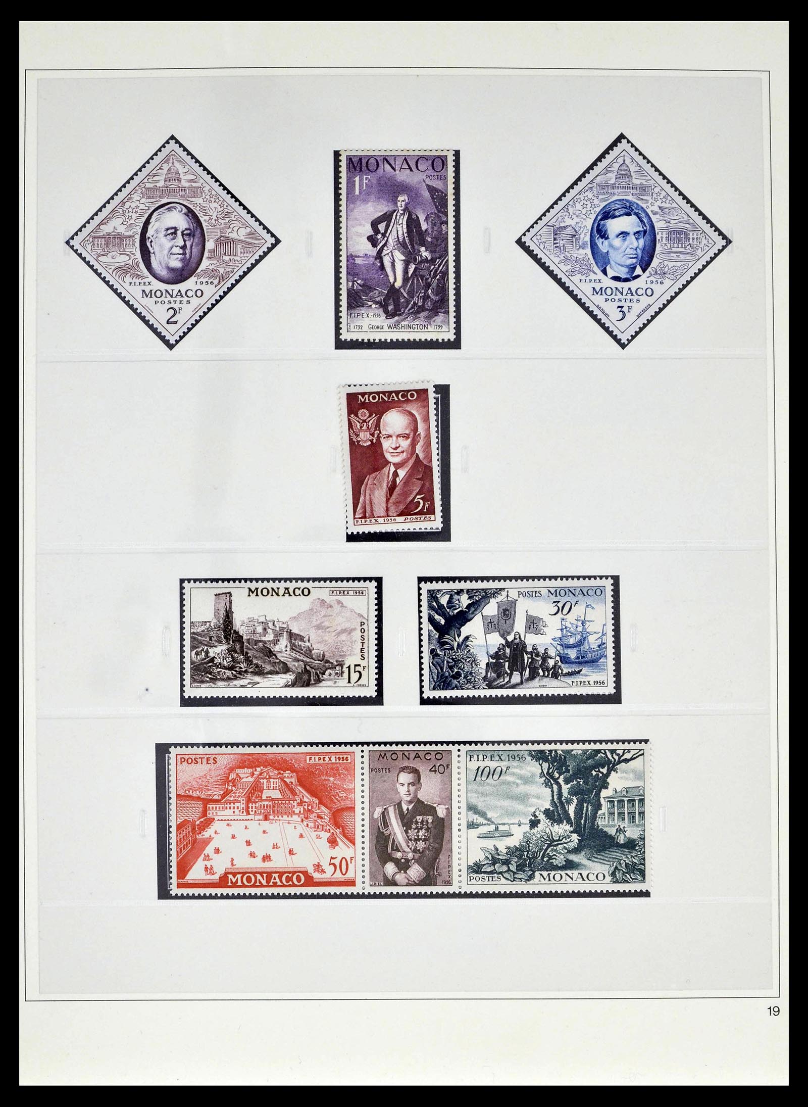 39211 0036 - Stamp collection 39211 Monaco 1885-1983.