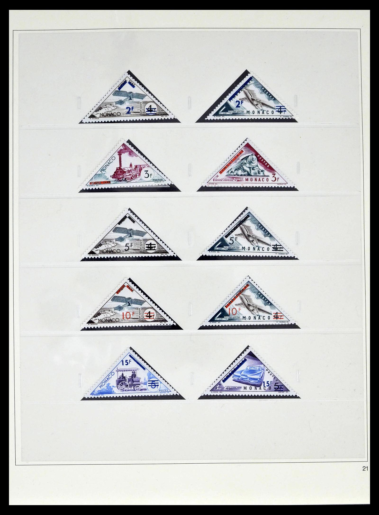 39211 0038 - Postzegelverzameling 39211 Monaco 1885-1983.