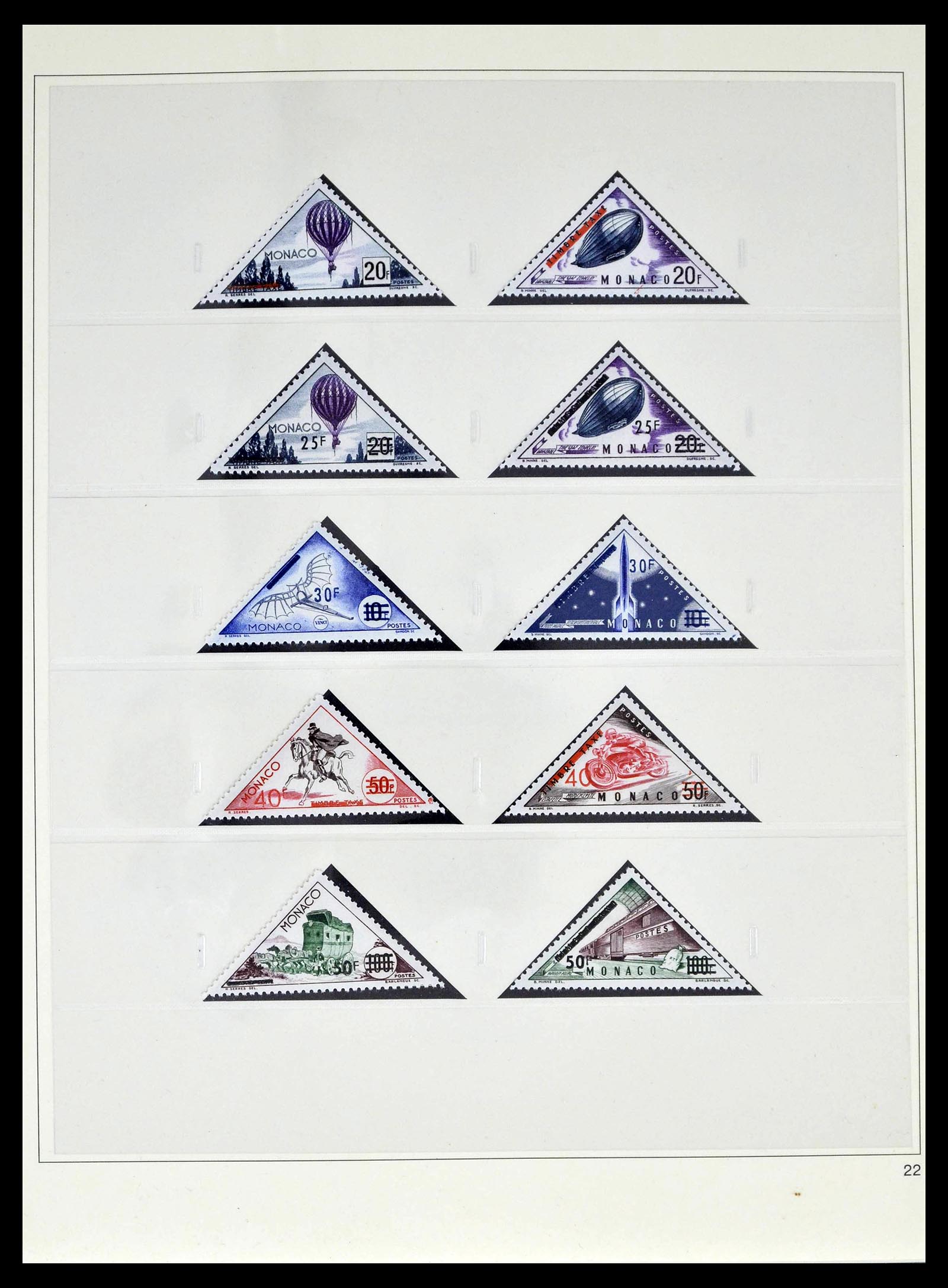 39211 0039 - Postzegelverzameling 39211 Monaco 1885-1983.