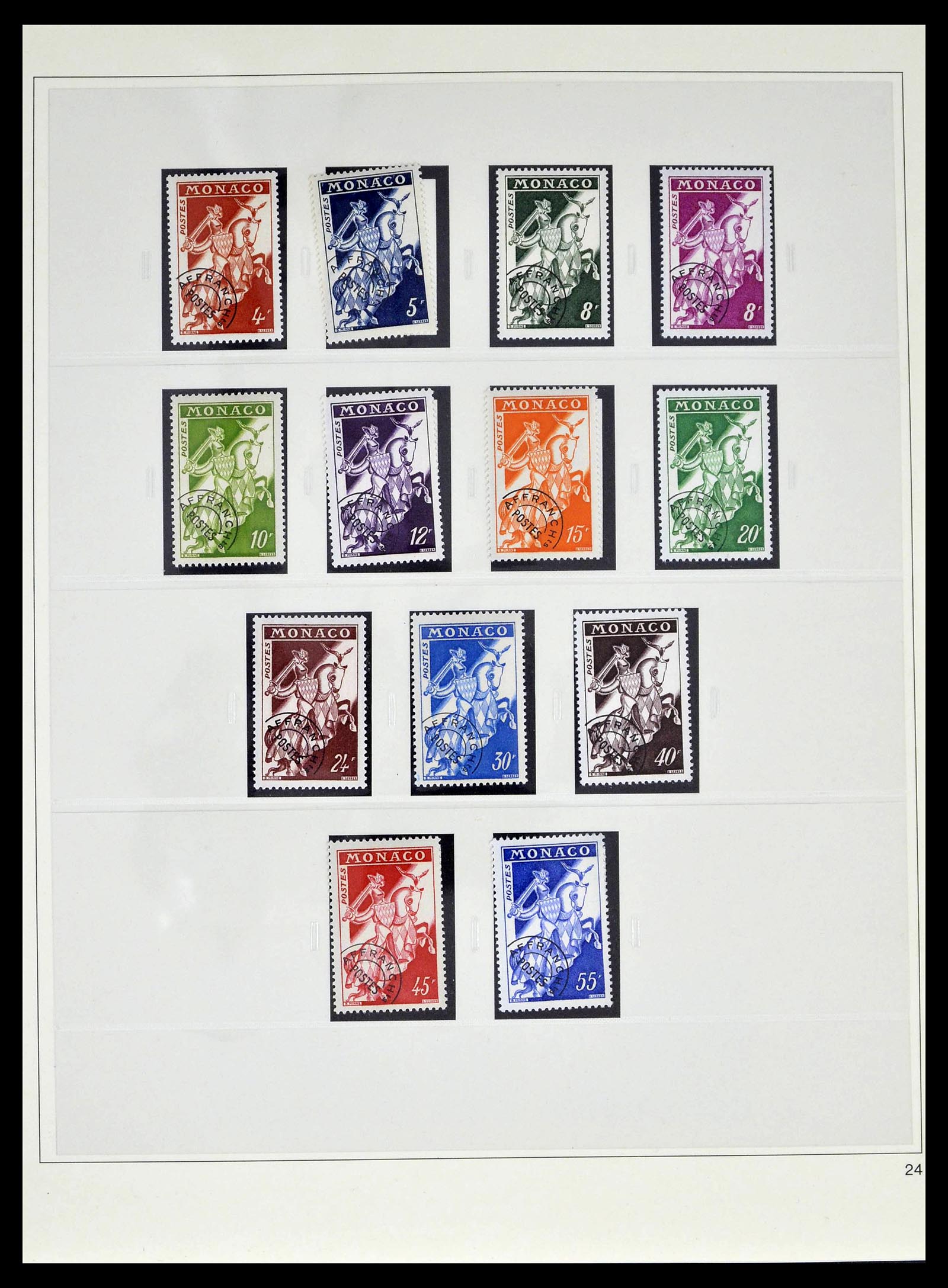 39211 0041 - Postzegelverzameling 39211 Monaco 1885-1983.