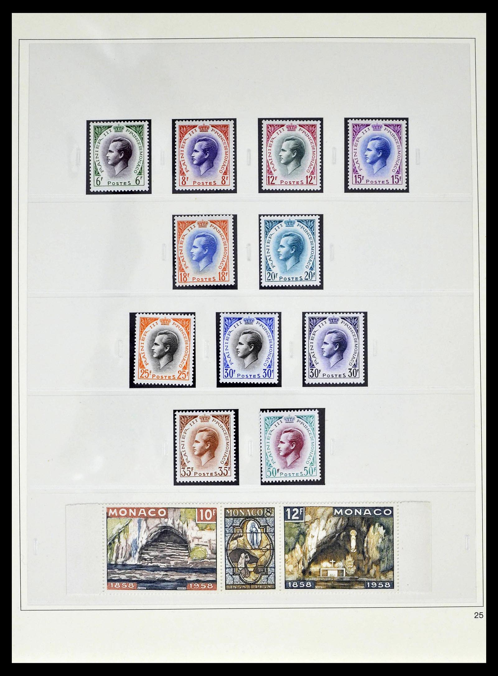 39211 0042 - Postzegelverzameling 39211 Monaco 1885-1983.