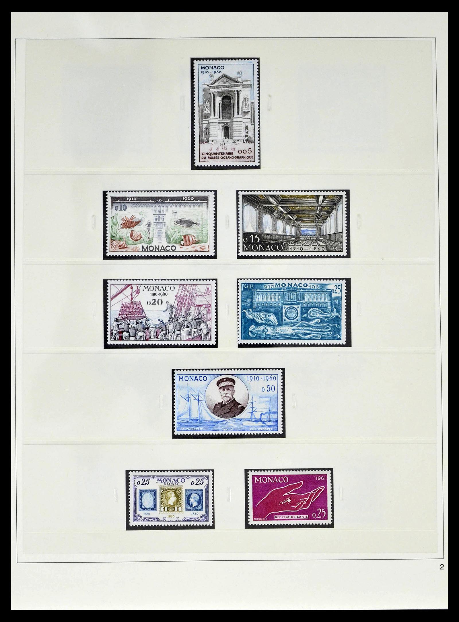 39211 0046 - Postzegelverzameling 39211 Monaco 1885-1983.