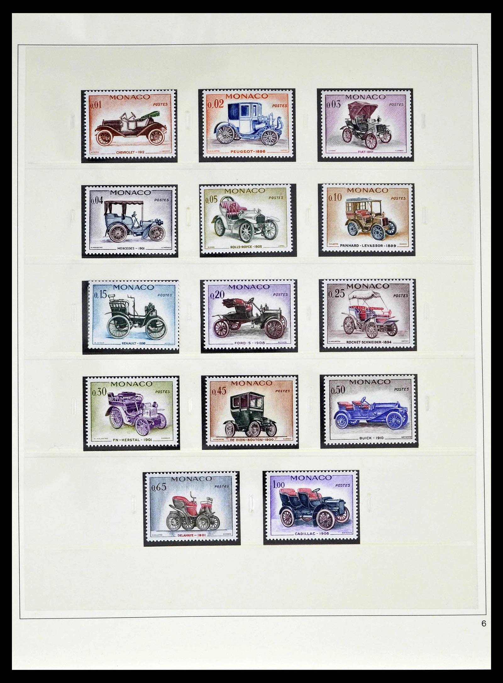39211 0050 - Postzegelverzameling 39211 Monaco 1885-1983.