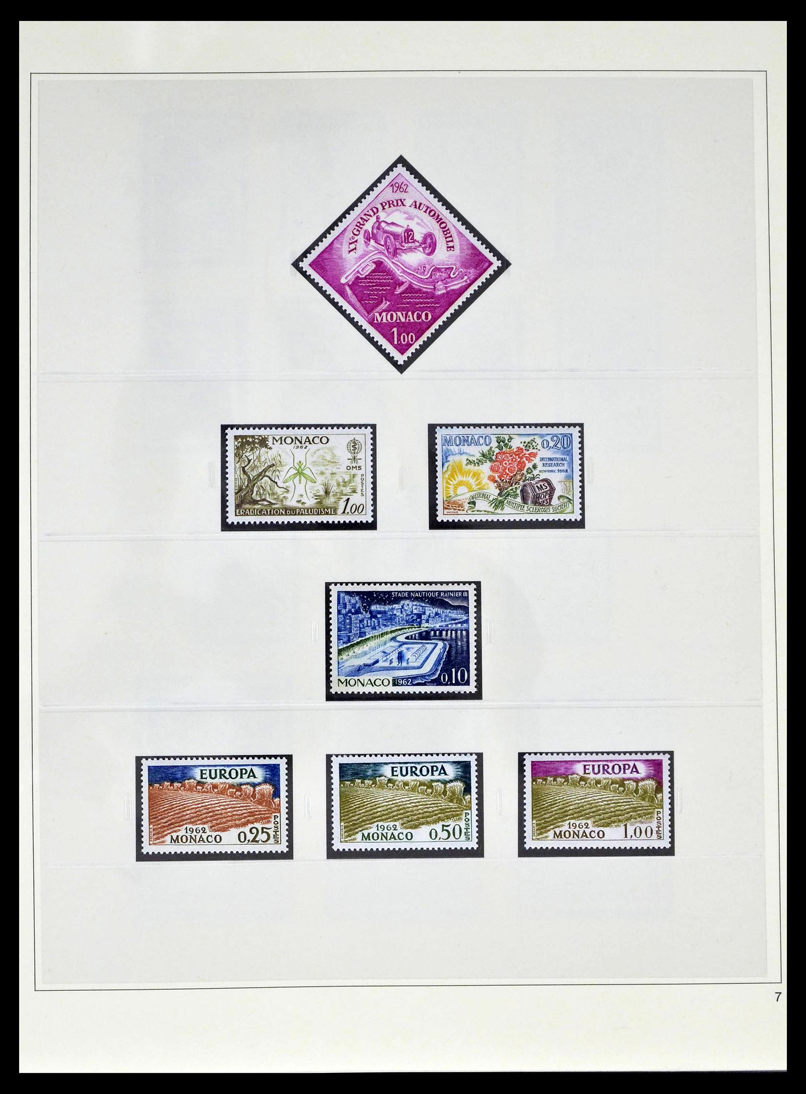 39211 0051 - Postzegelverzameling 39211 Monaco 1885-1983.