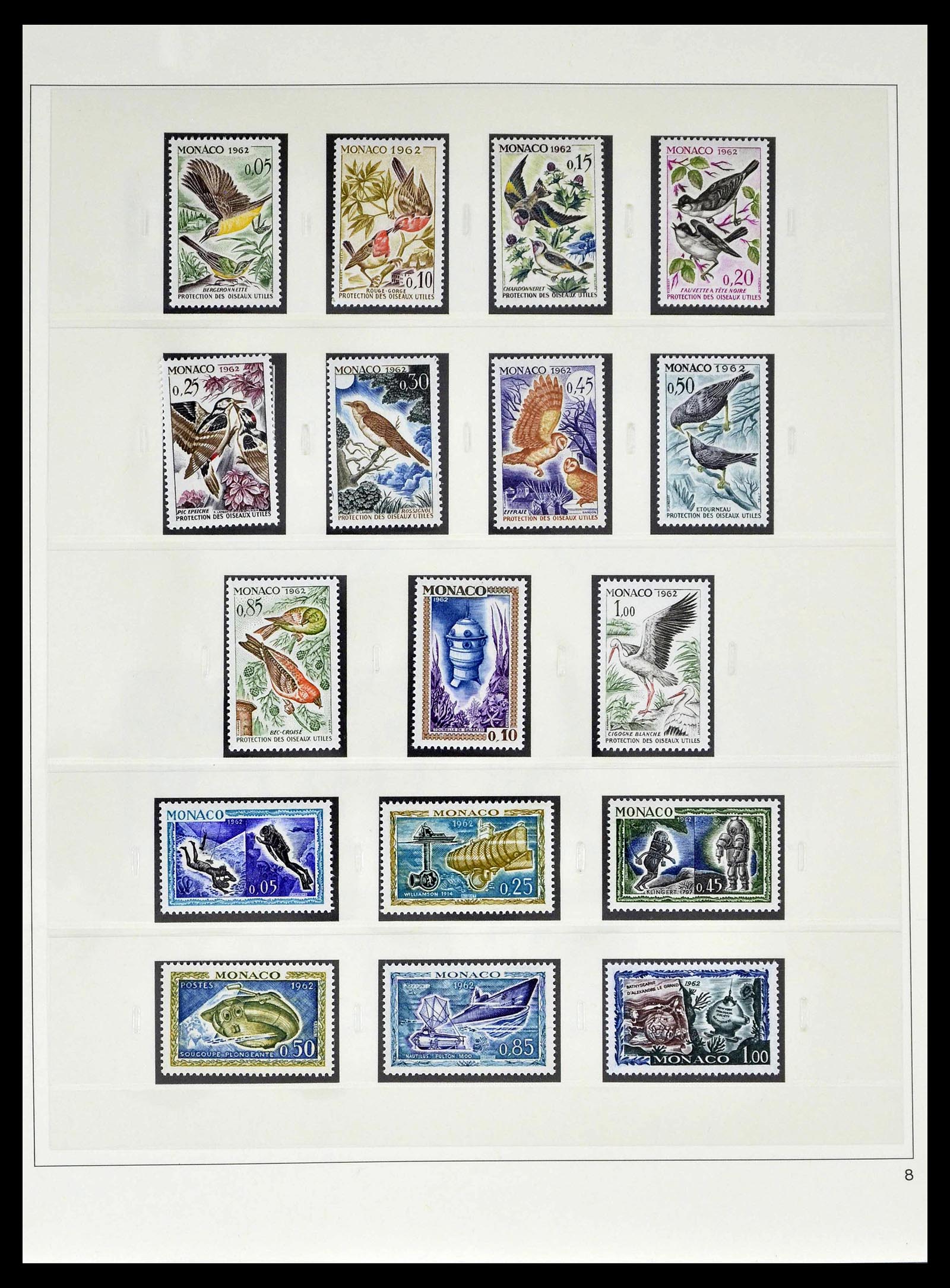 39211 0052 - Stamp collection 39211 Monaco 1885-1983.