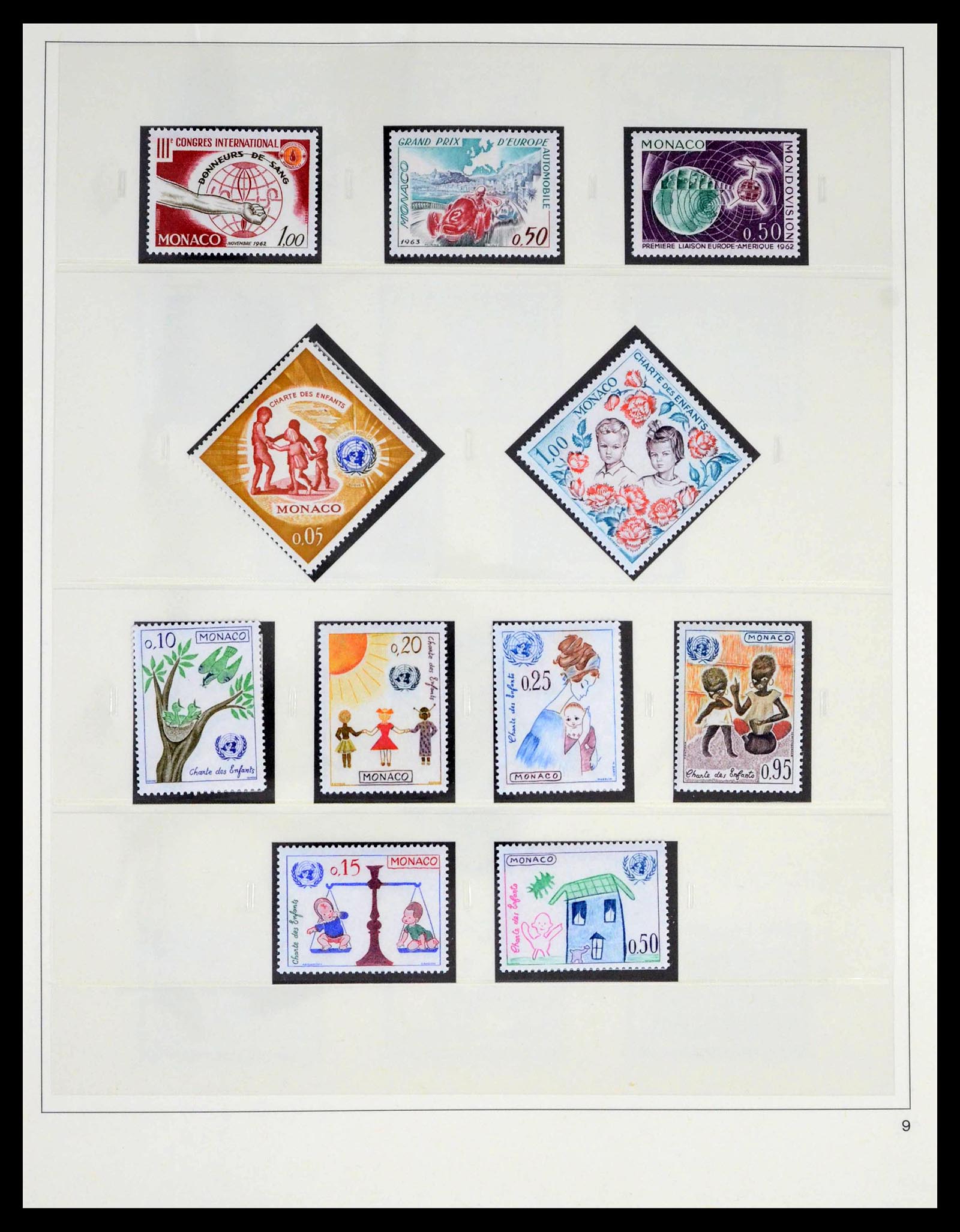 39211 0053 - Postzegelverzameling 39211 Monaco 1885-1983.