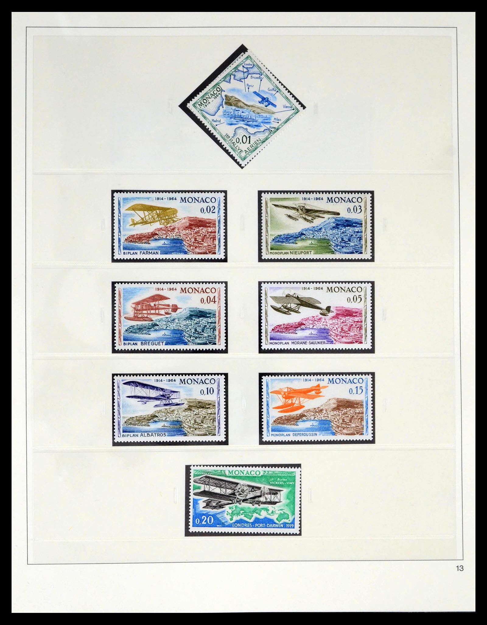 39211 0057 - Postzegelverzameling 39211 Monaco 1885-1983.