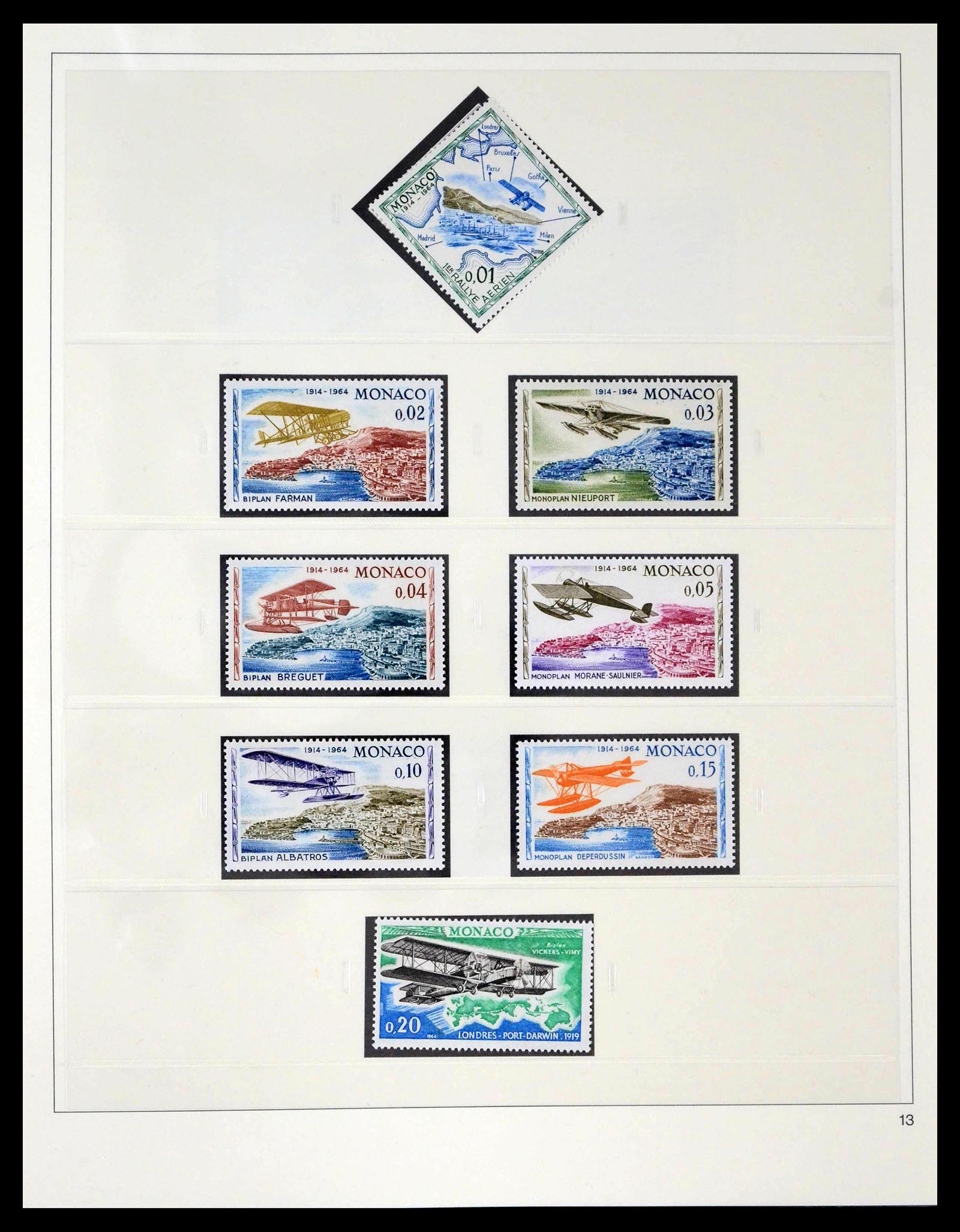 39211 0058 - Postzegelverzameling 39211 Monaco 1885-1983.