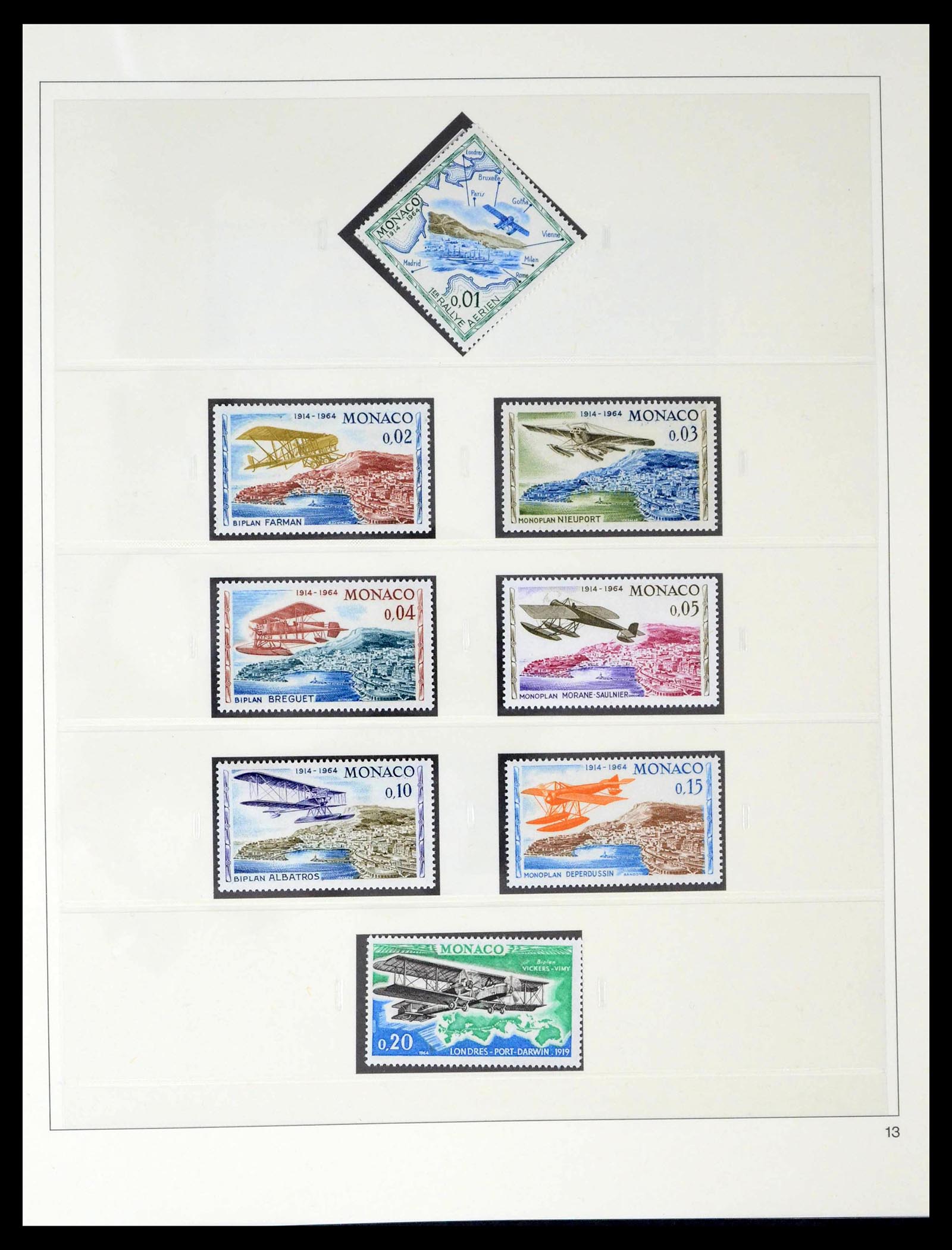 39211 0059 - Stamp collection 39211 Monaco 1885-1983.