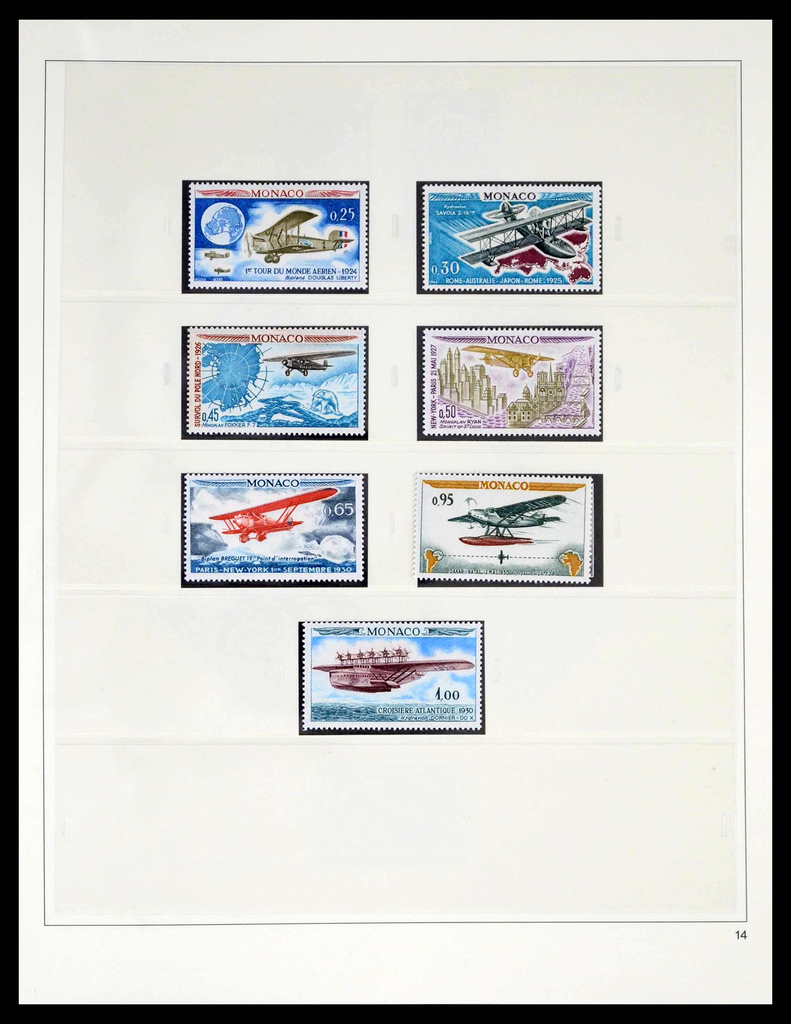 39211 0060 - Stamp collection 39211 Monaco 1885-1983.