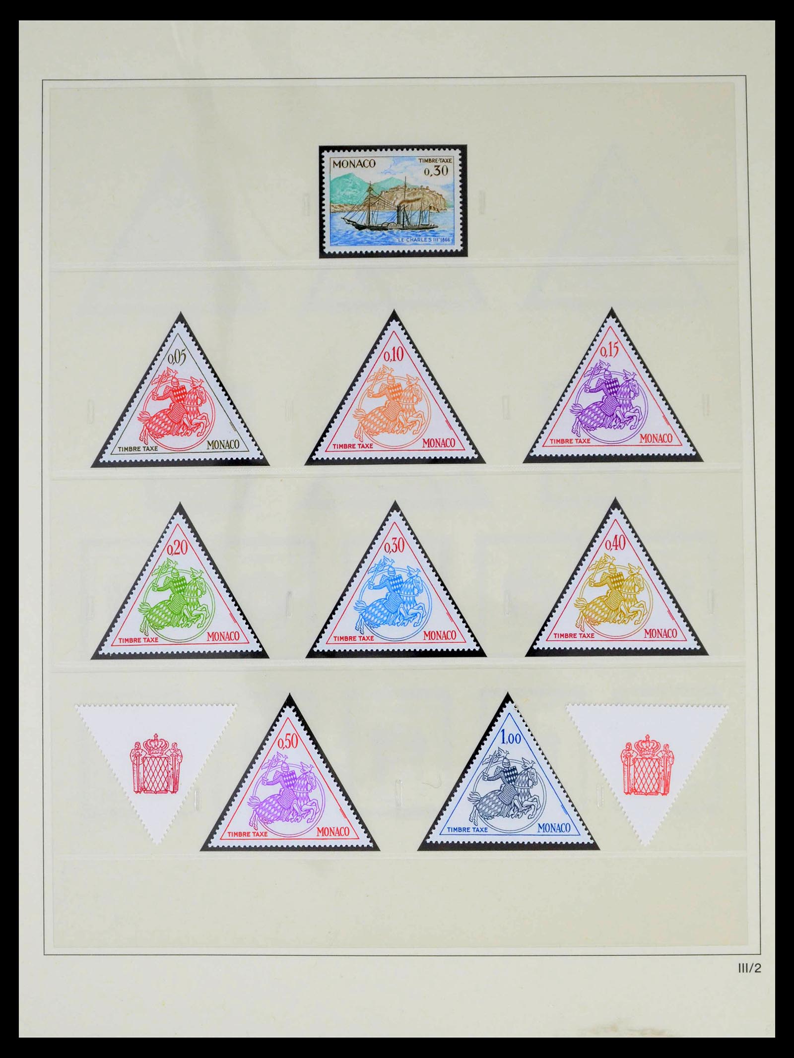 39211 0182 - Postzegelverzameling 39211 Monaco 1885-1983.
