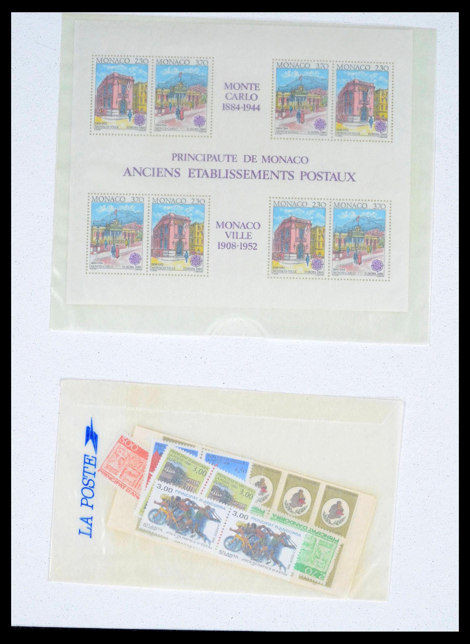 39211 0188 - Stamp collection 39211 Monaco 1885-1983.
