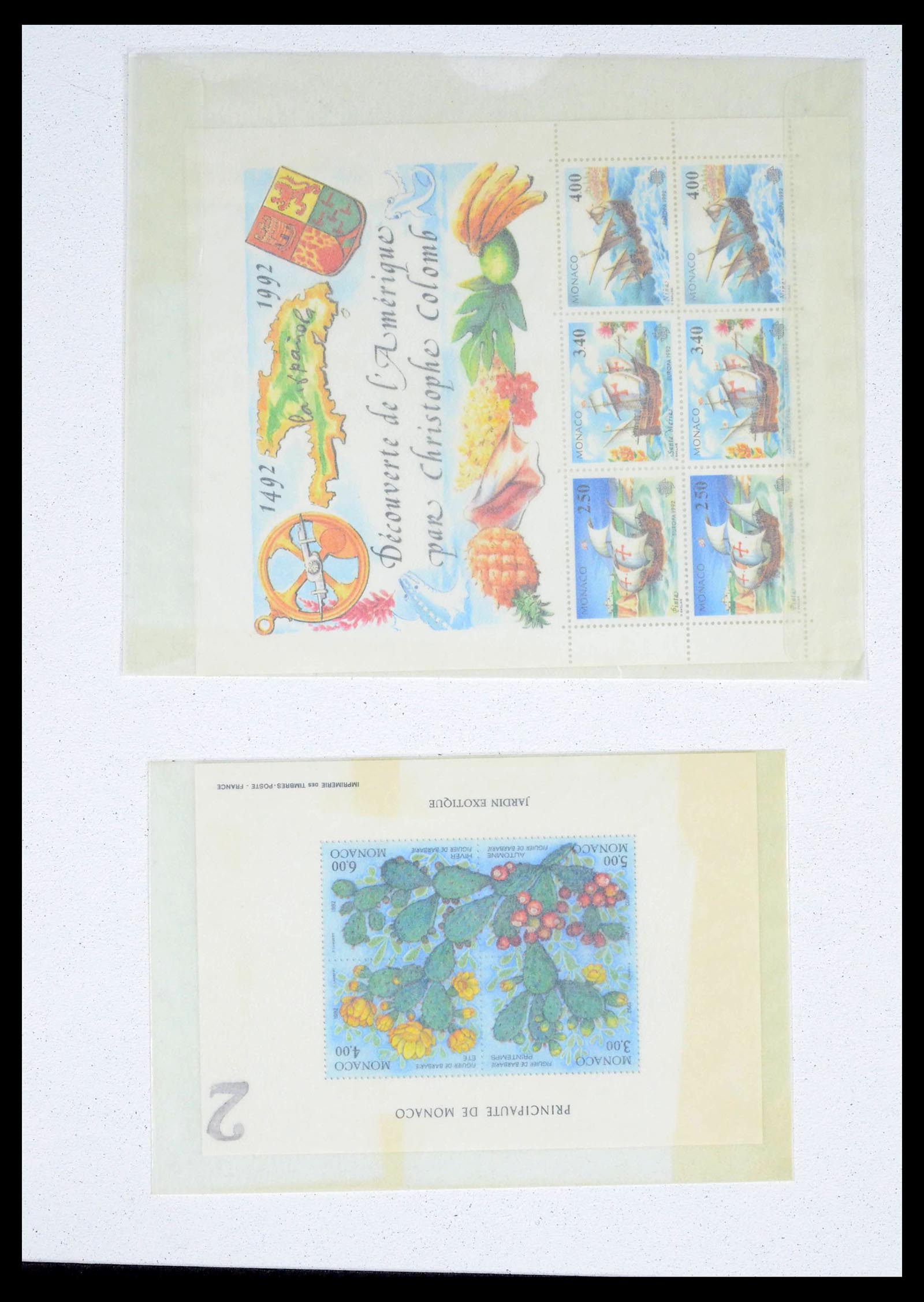 39211 0190 - Postzegelverzameling 39211 Monaco 1885-1983.