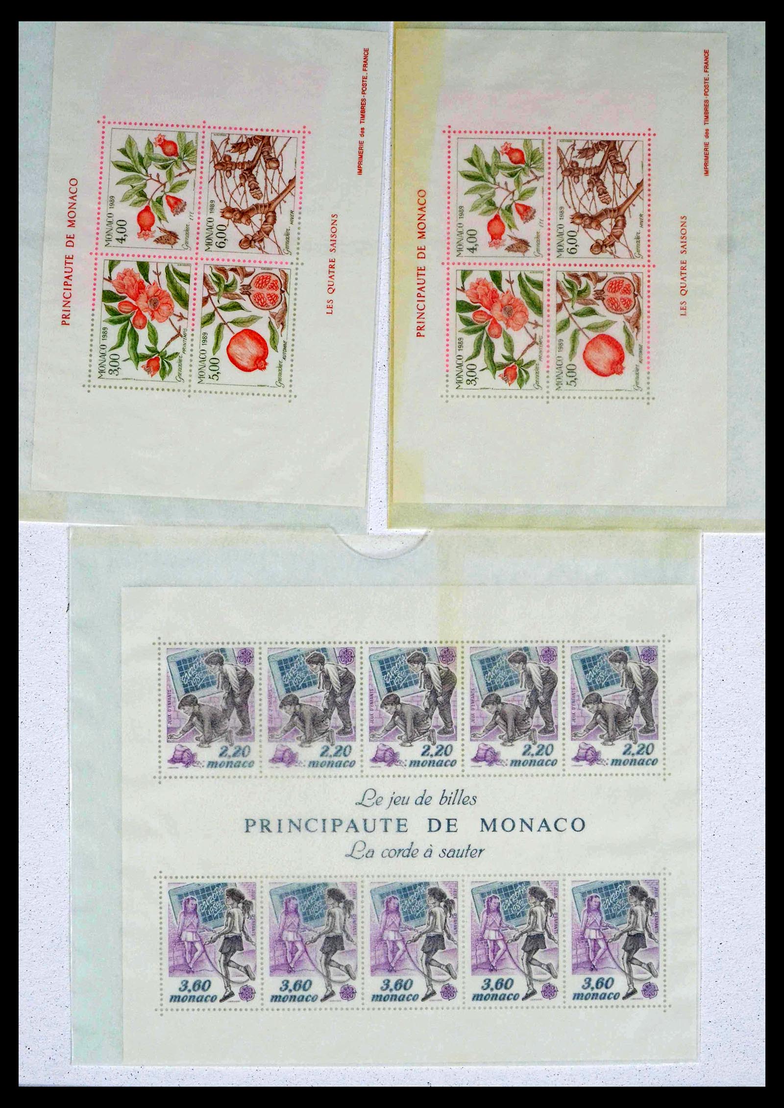 39211 0194 - Postzegelverzameling 39211 Monaco 1885-1983.